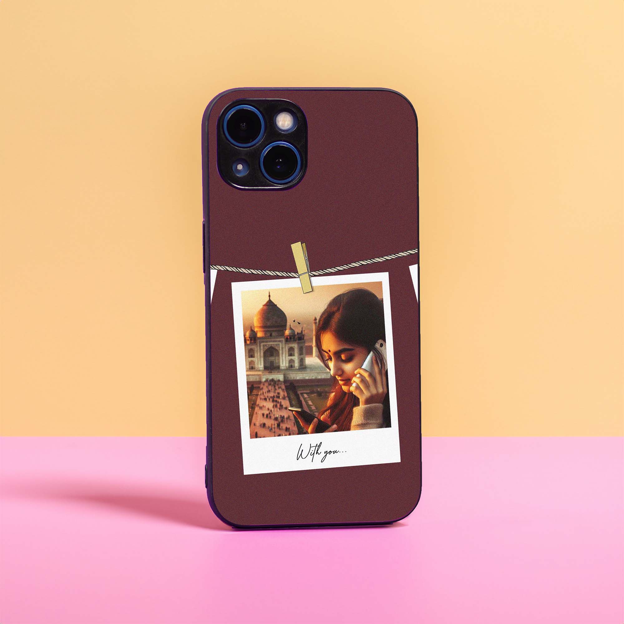 Personalized Photo Clip Frame Customized Phone Case - Image 9