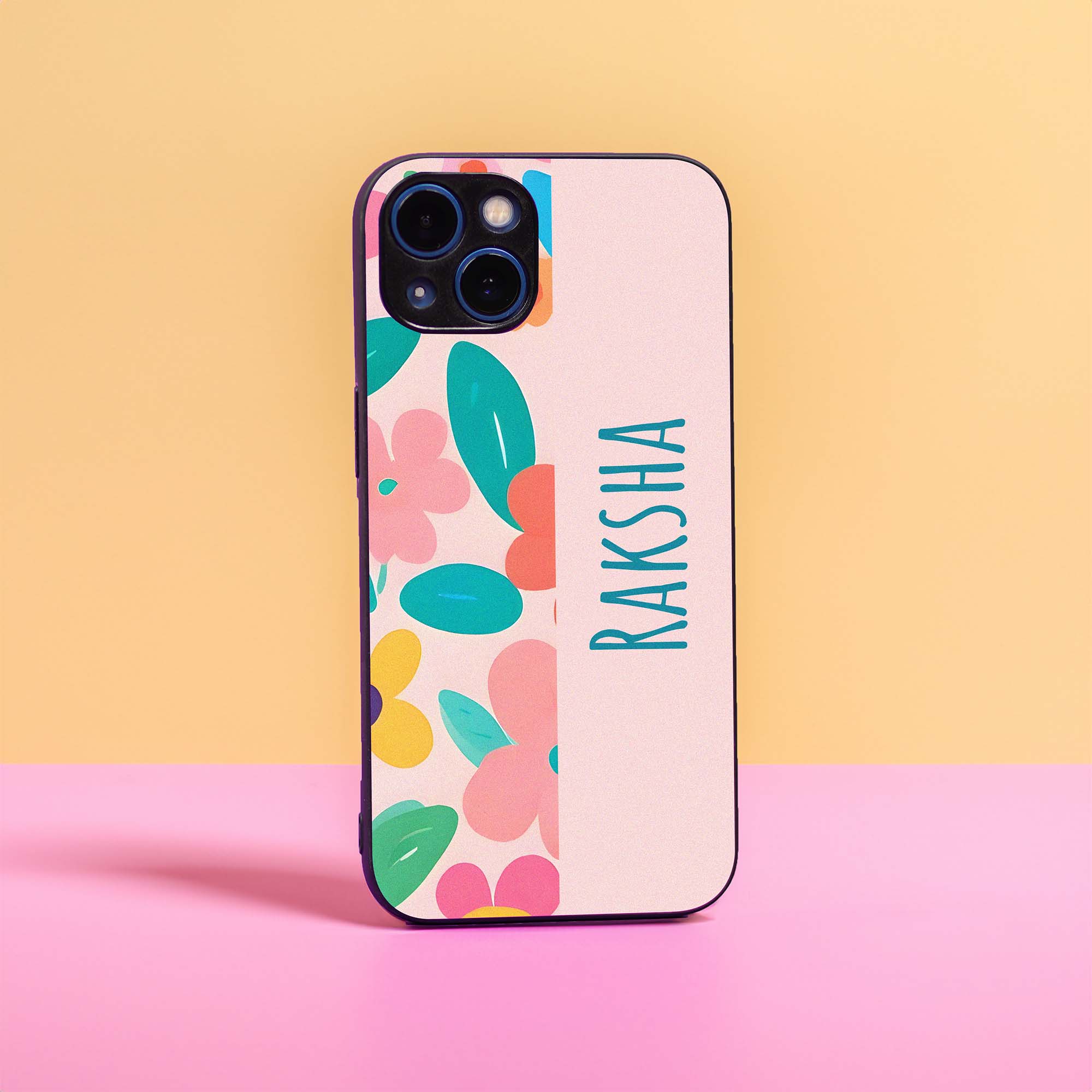 Petal Perfection Floral Pattern Name Case