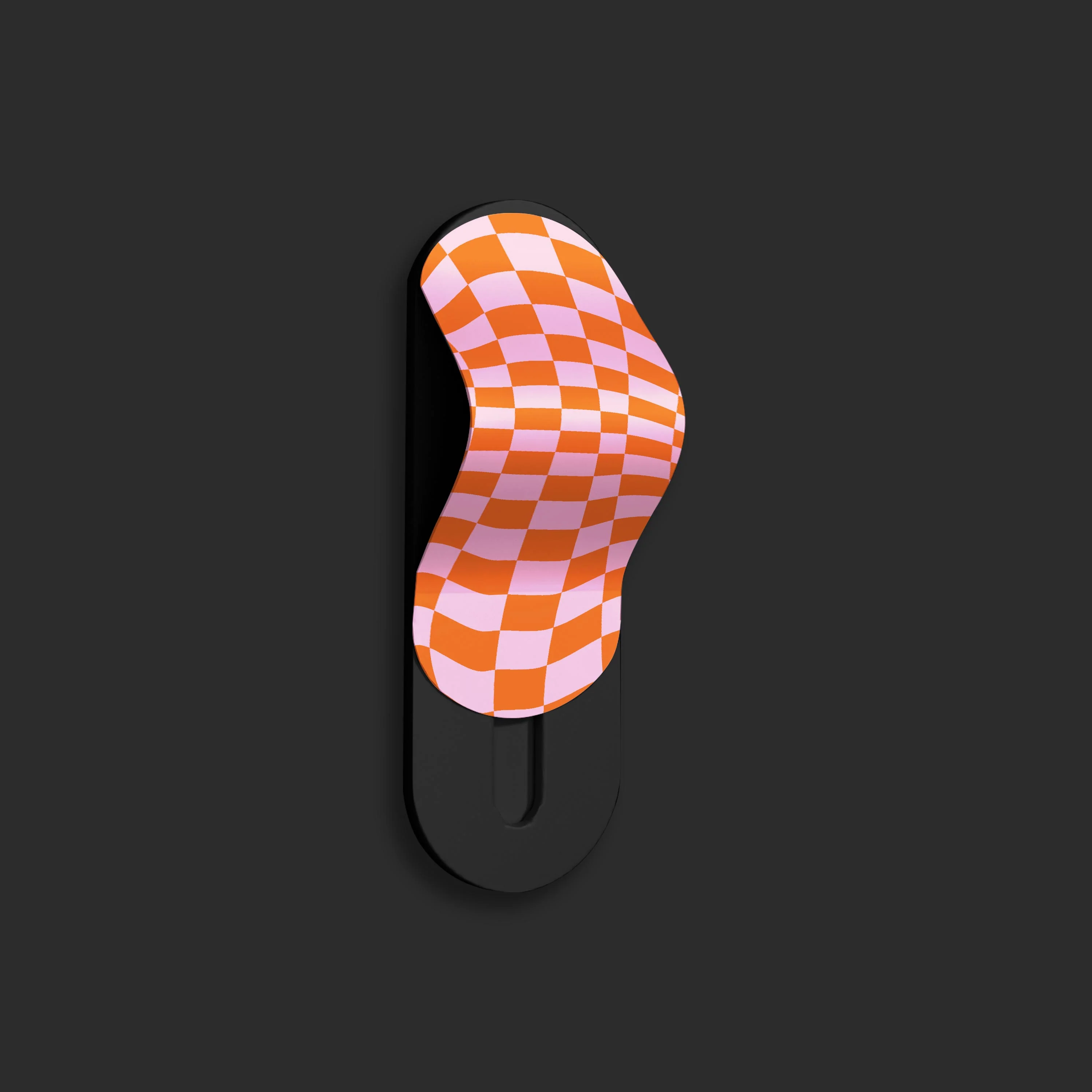 Pink And Orange Checkered Gripper - Image 2