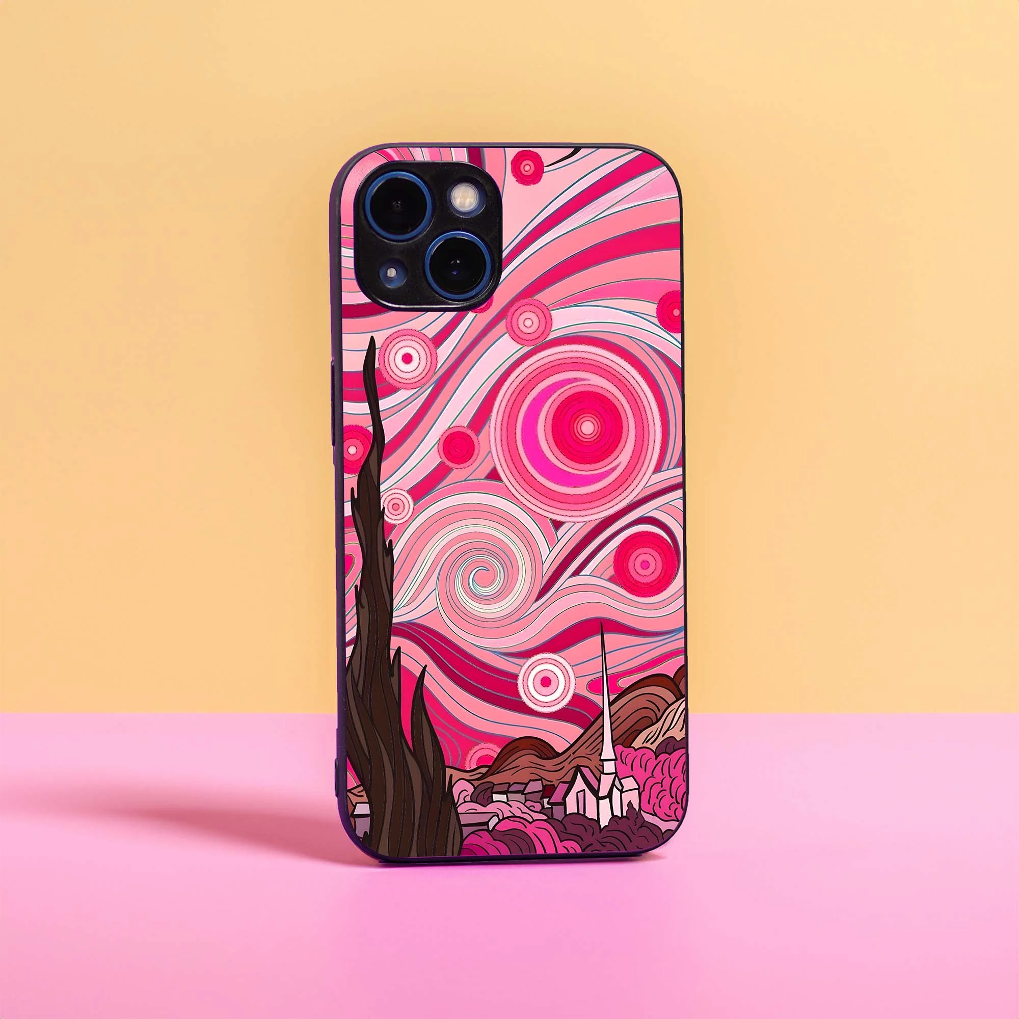 Pink Art Sleek Hybrid Case