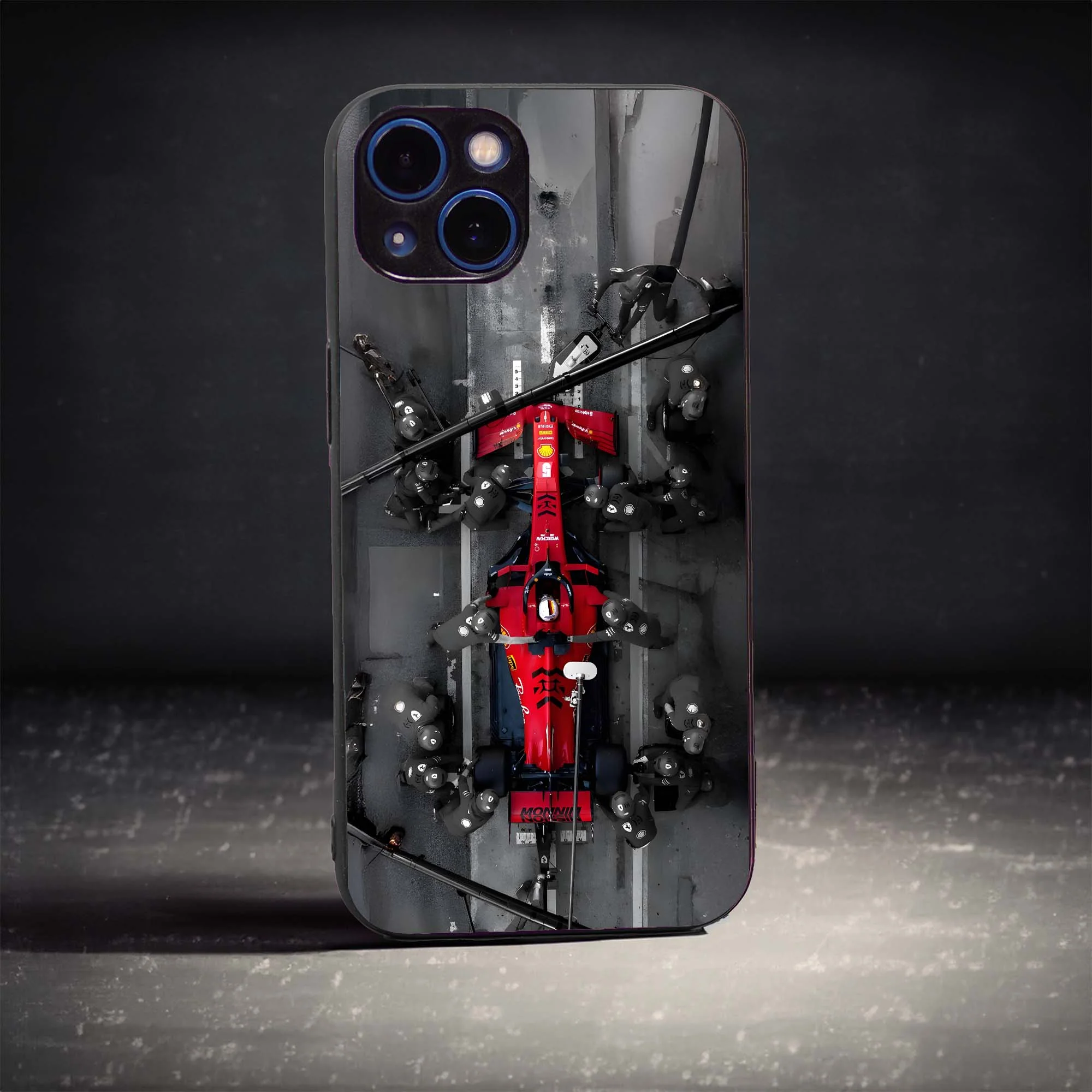 Pitstop Glass Case