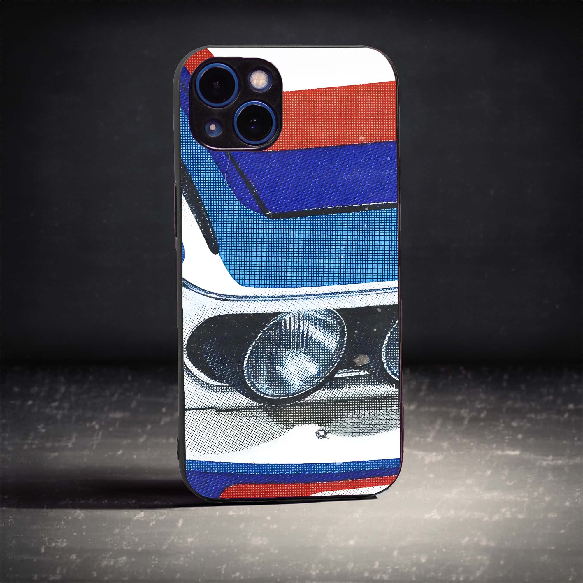 Pixel Beemer Glass Case