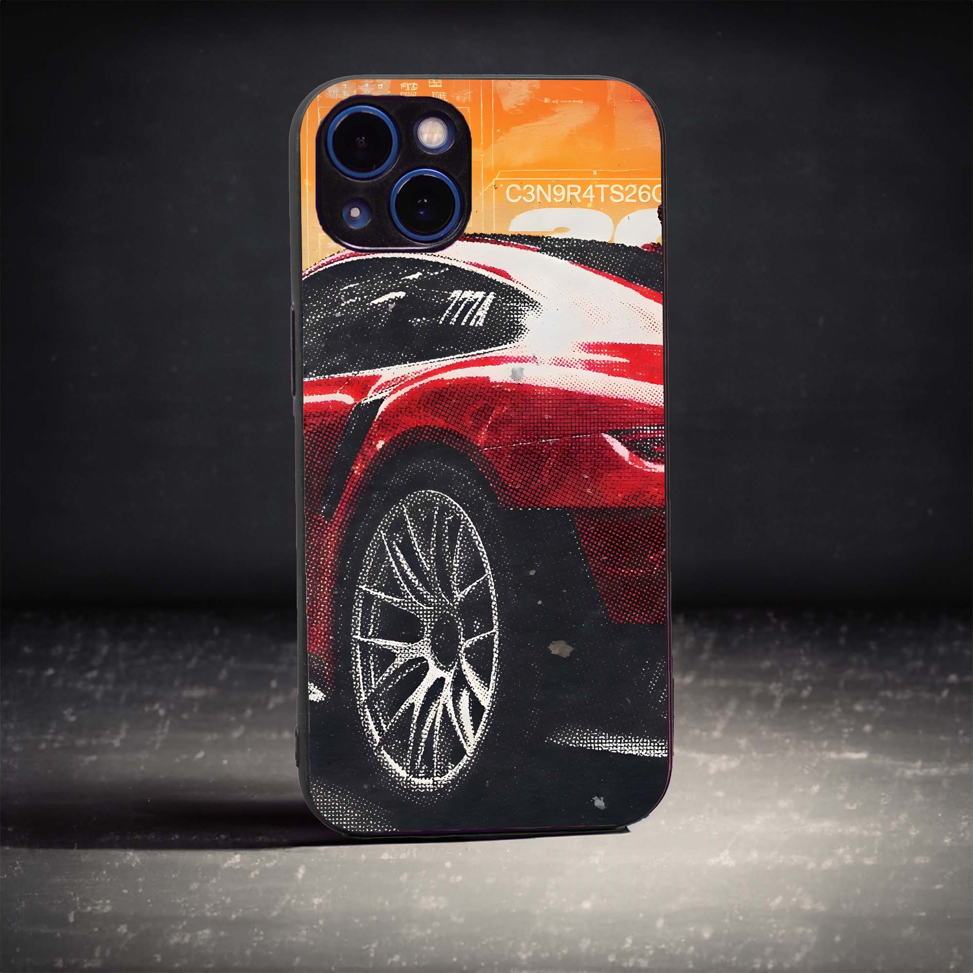 Pixel Car 2 Glass Case