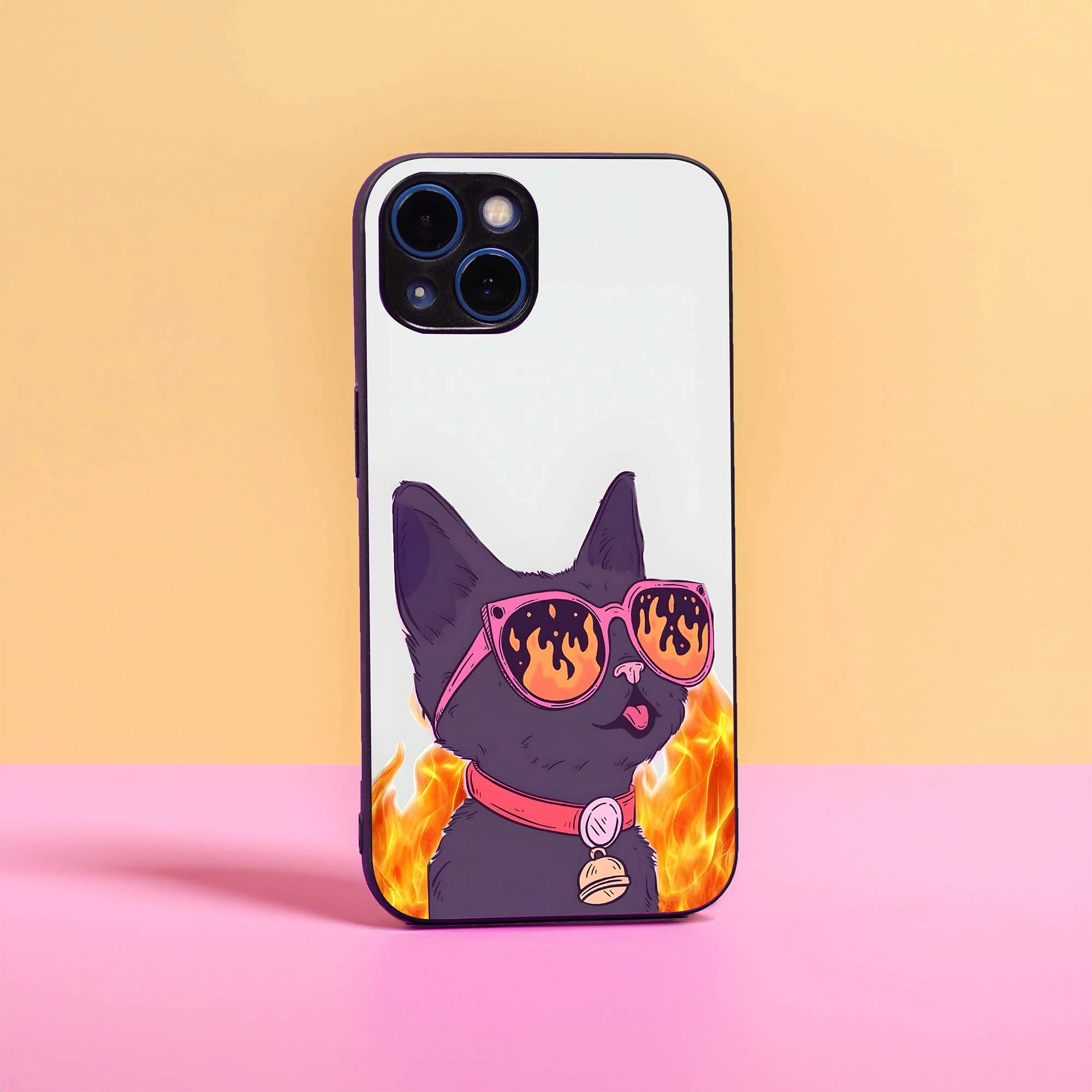 Playful Cutie Glass Case