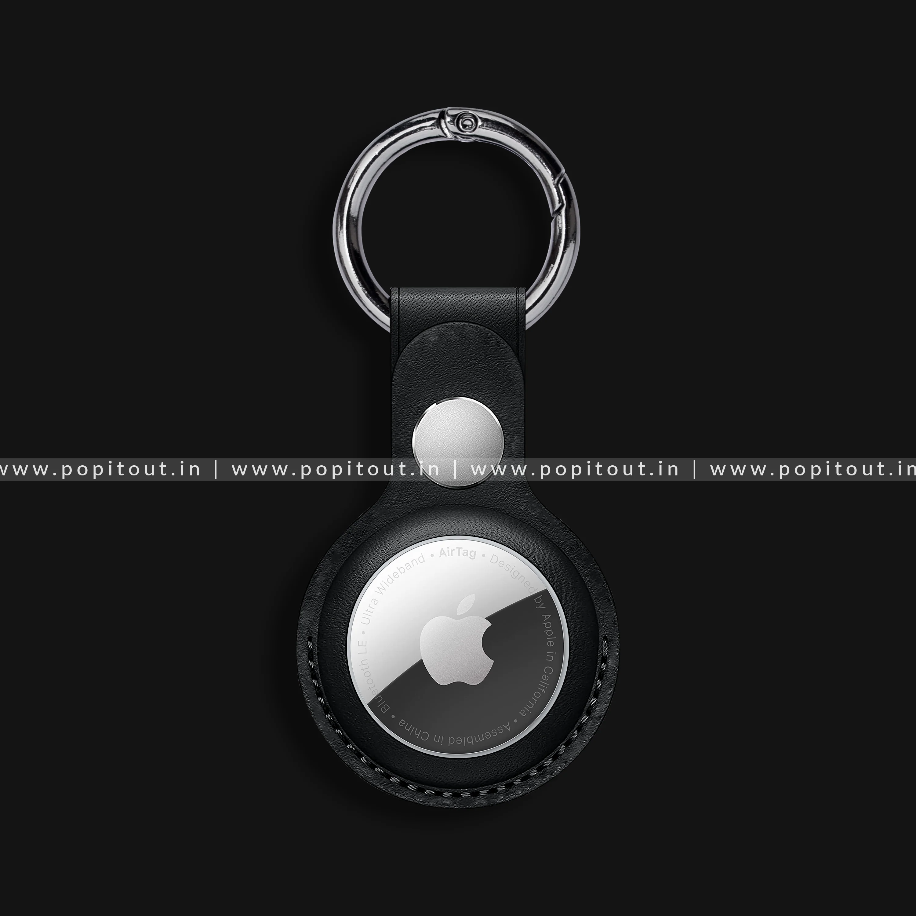 Premium Leather Airtag Case