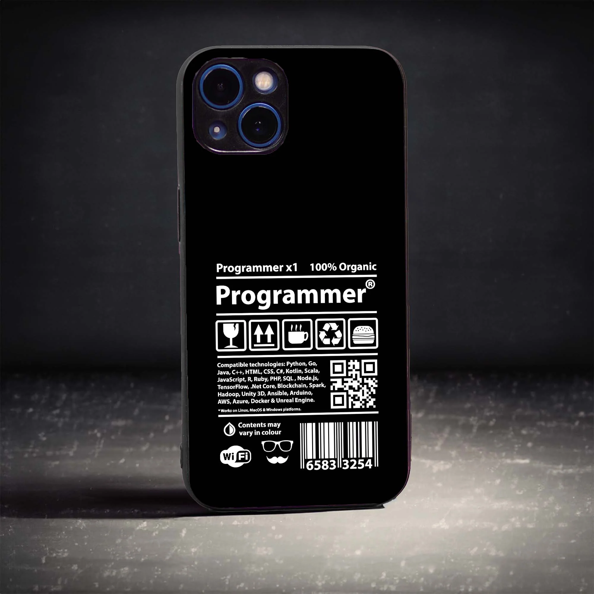 Programmer Glass Case