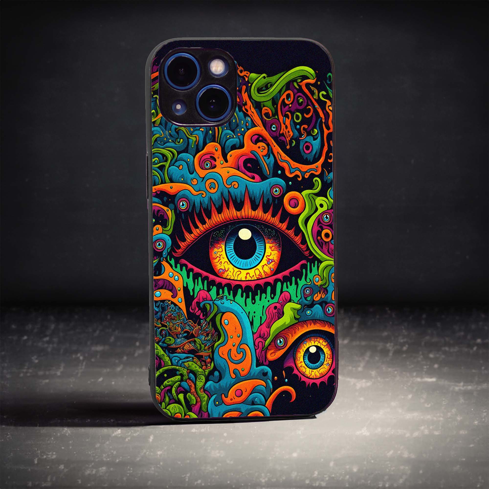 Psychedelic Eye Sleek Hybrid Case