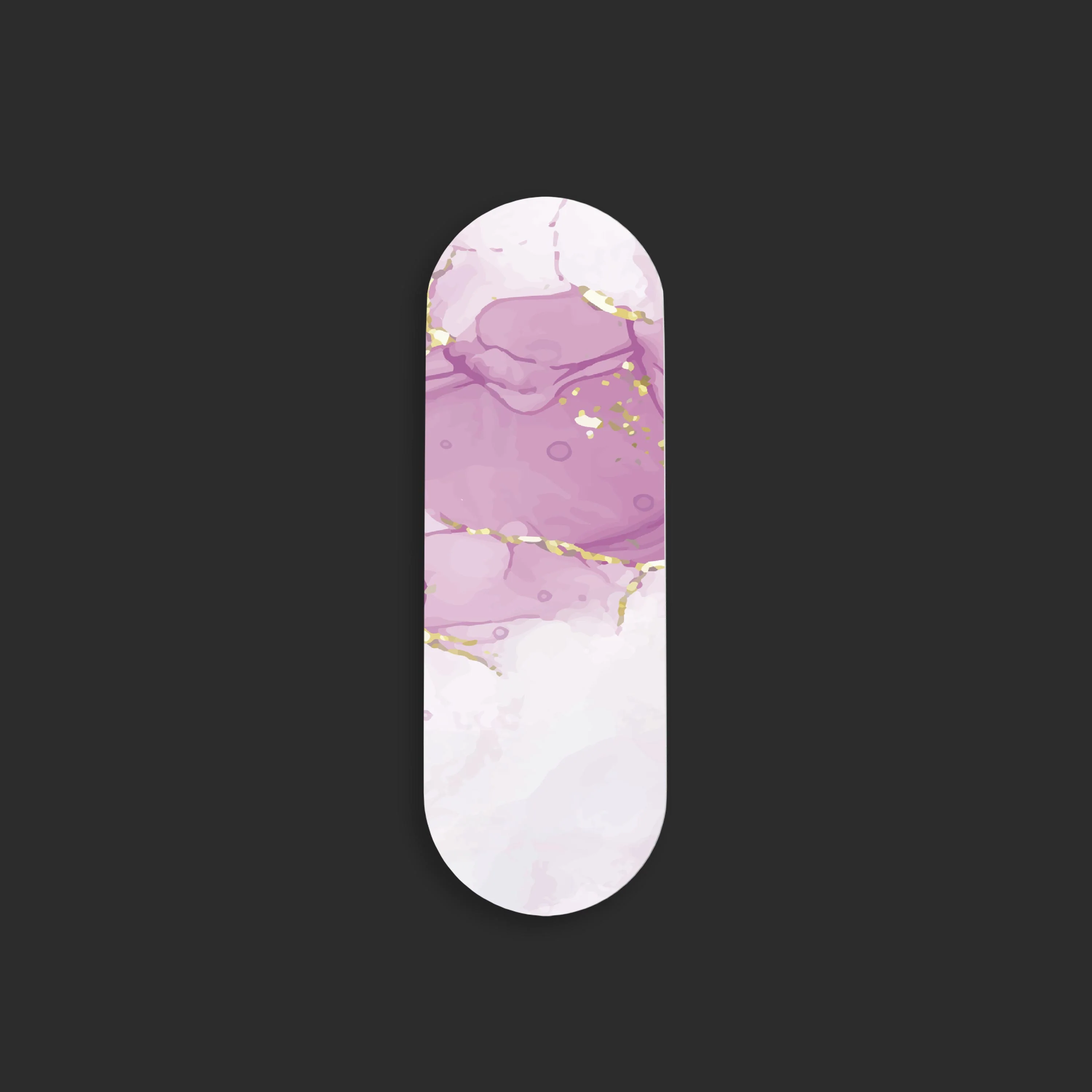 Purple Marble Print Gripper
