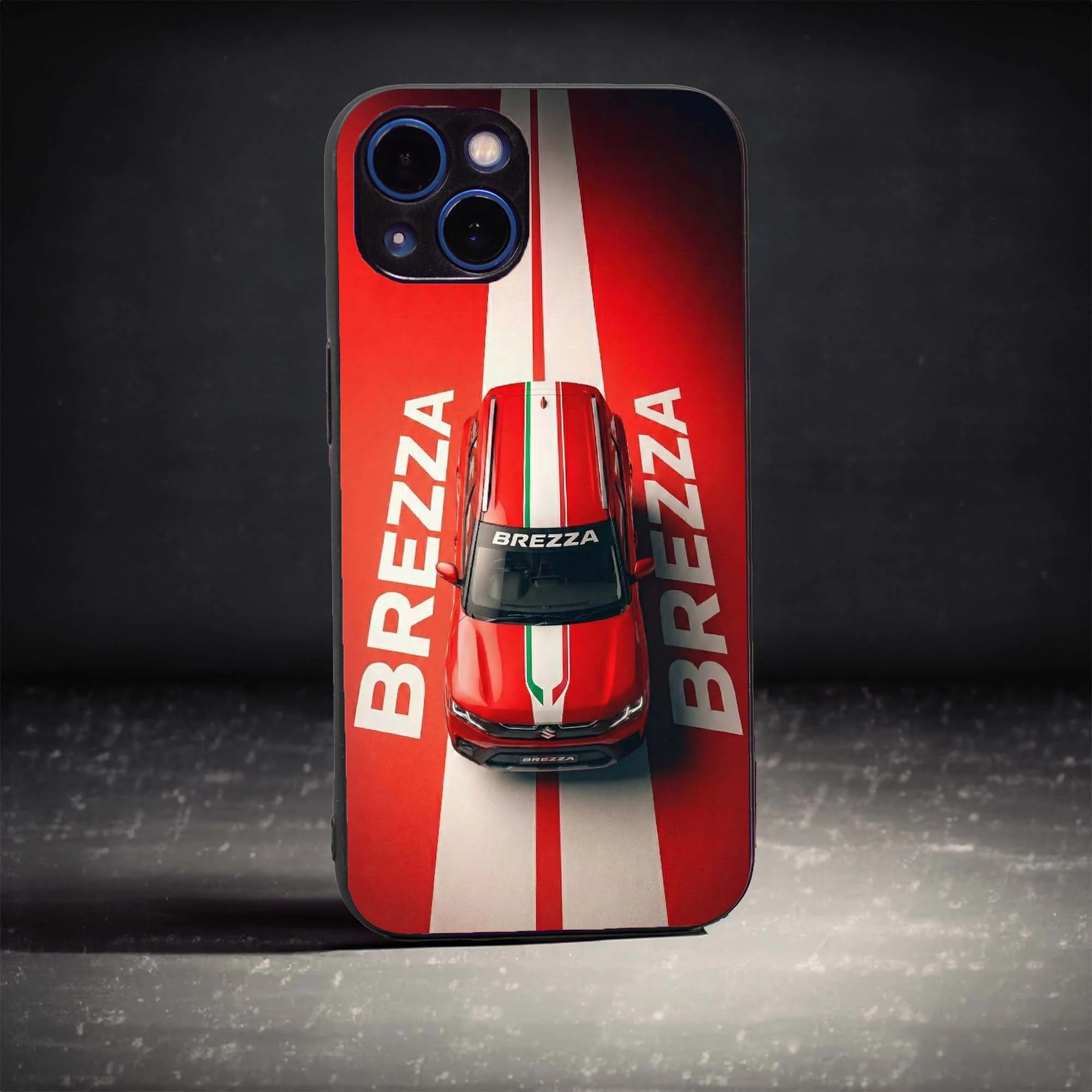 Racing Brezza Glass Case