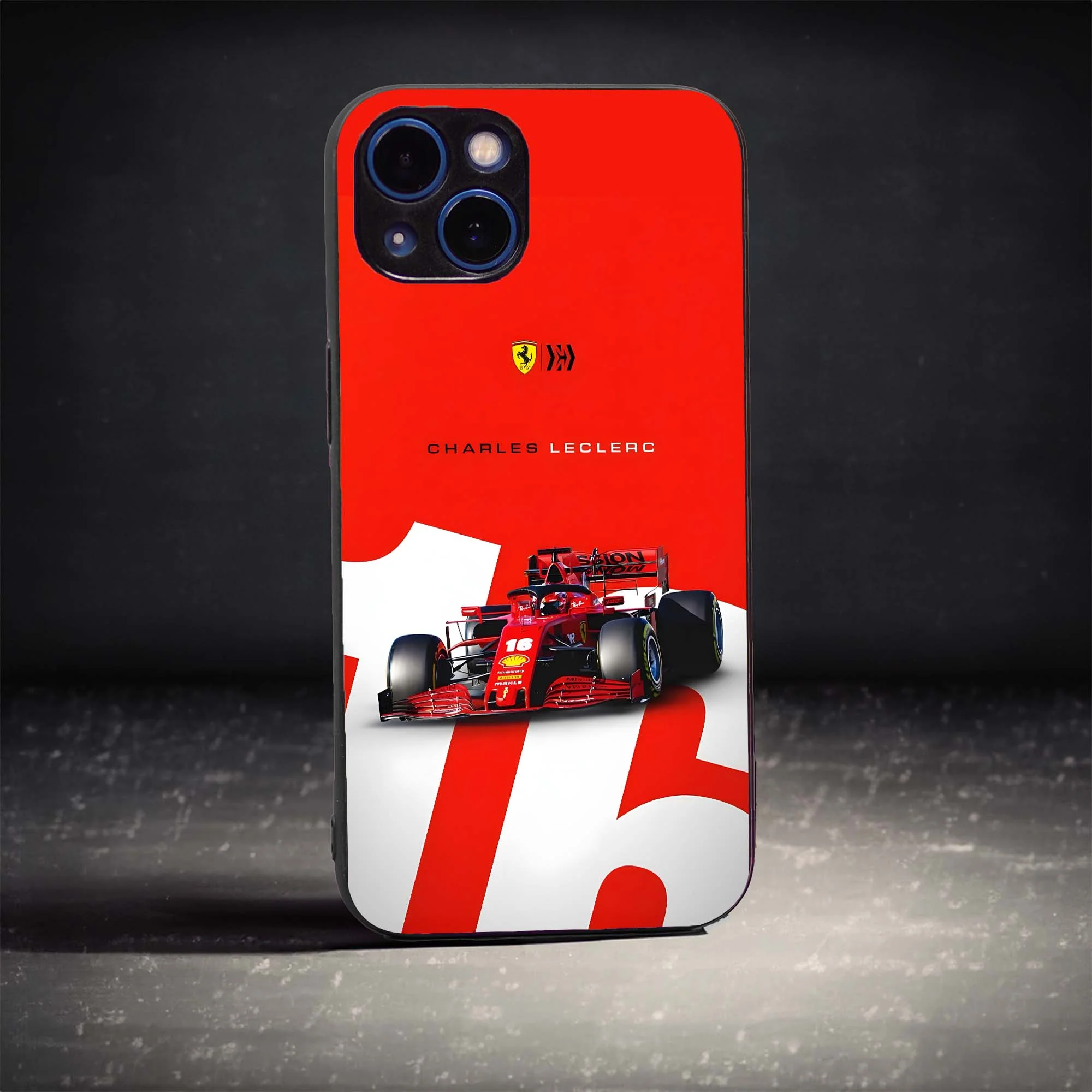 Racing Rage Glass Case