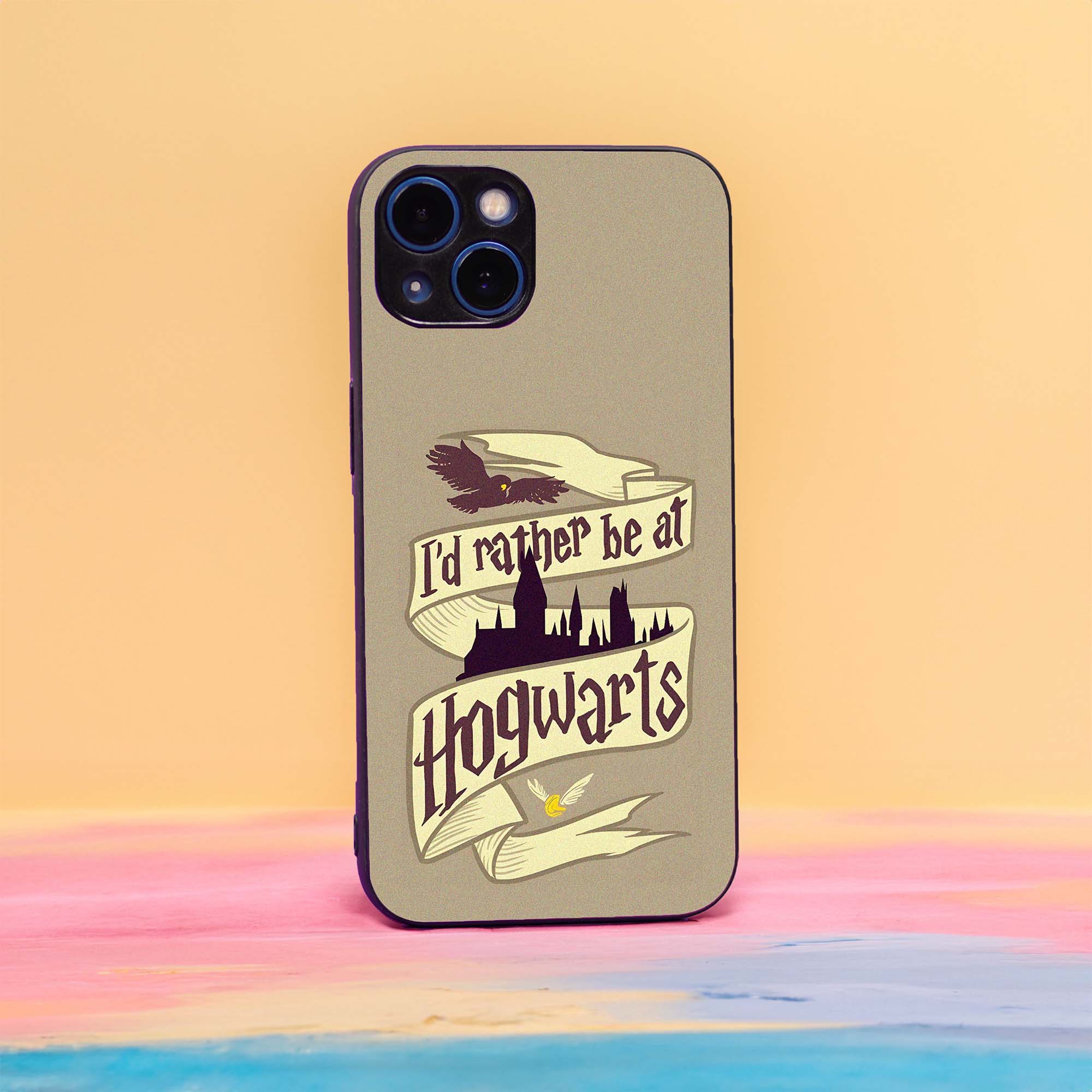 Rather be at Hogwarts! Sleek Hybrid Case