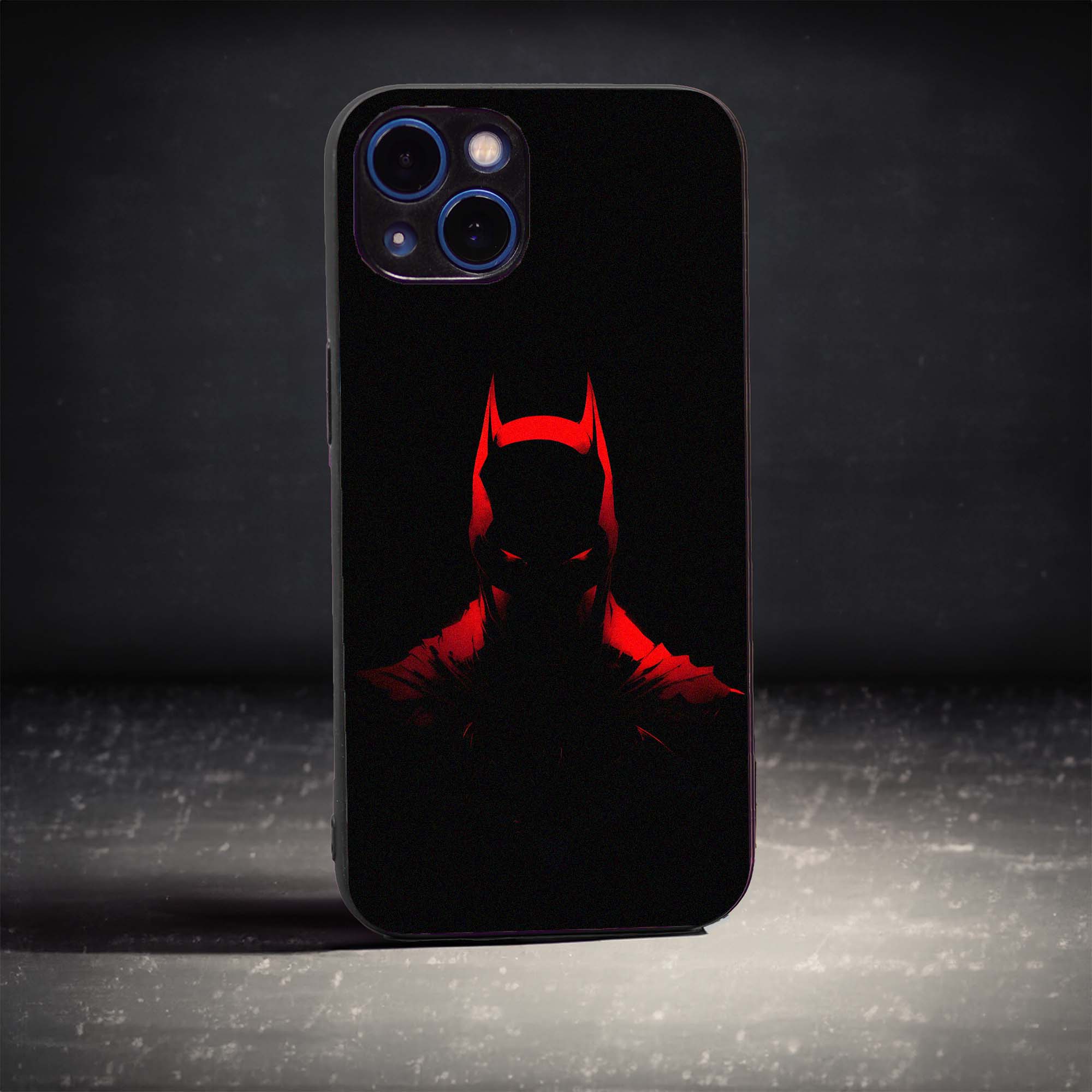 Red & Dark Sleek Hybrid Case