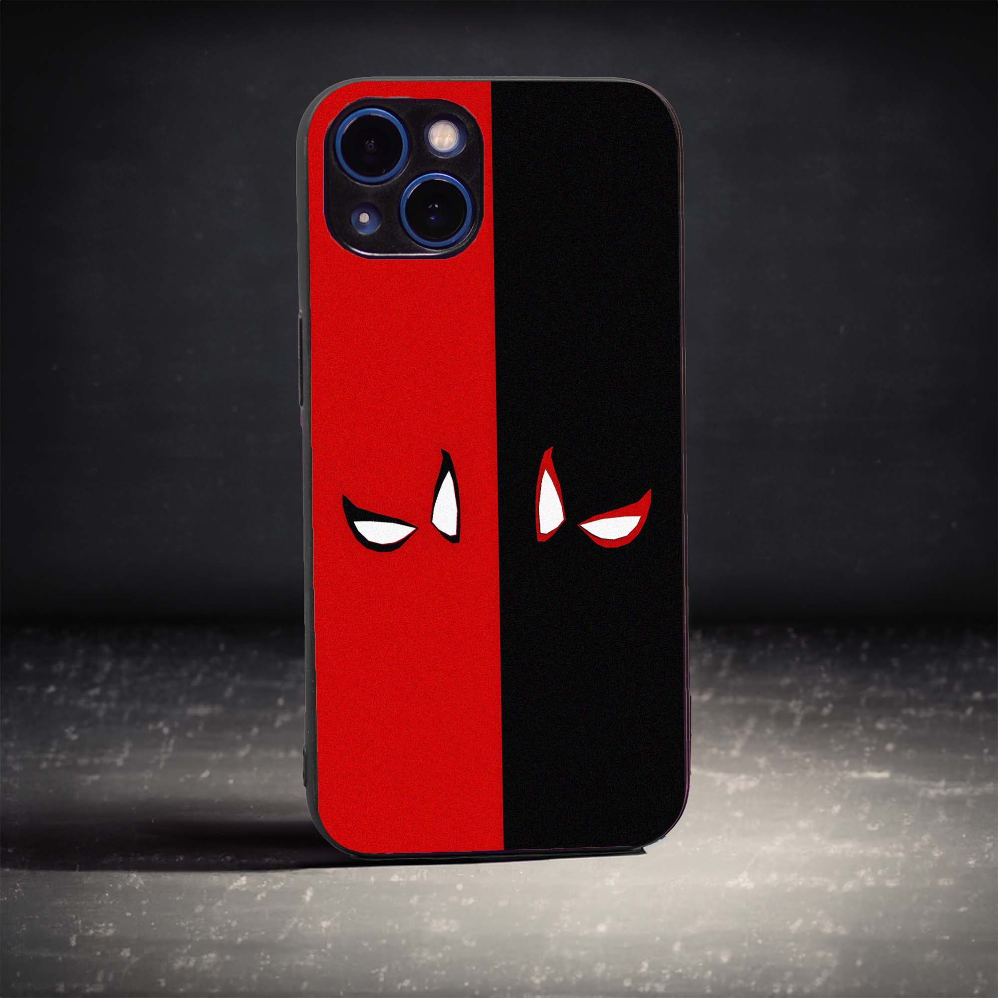Red vs Black Spidey Sleek Hybrid Case