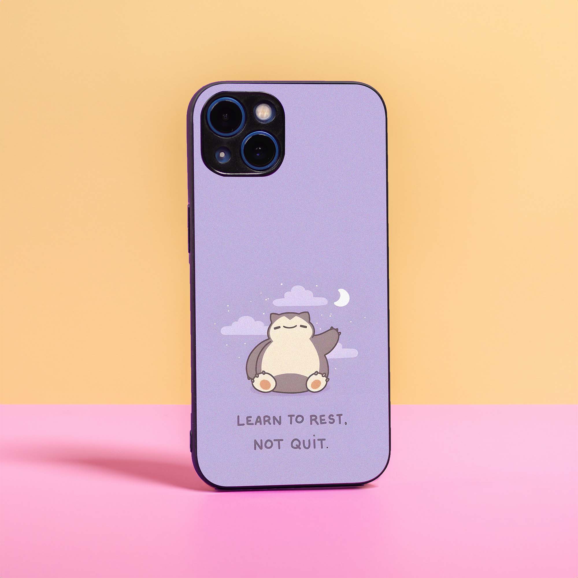 Rest, don't quit Sleek Hybrid Case