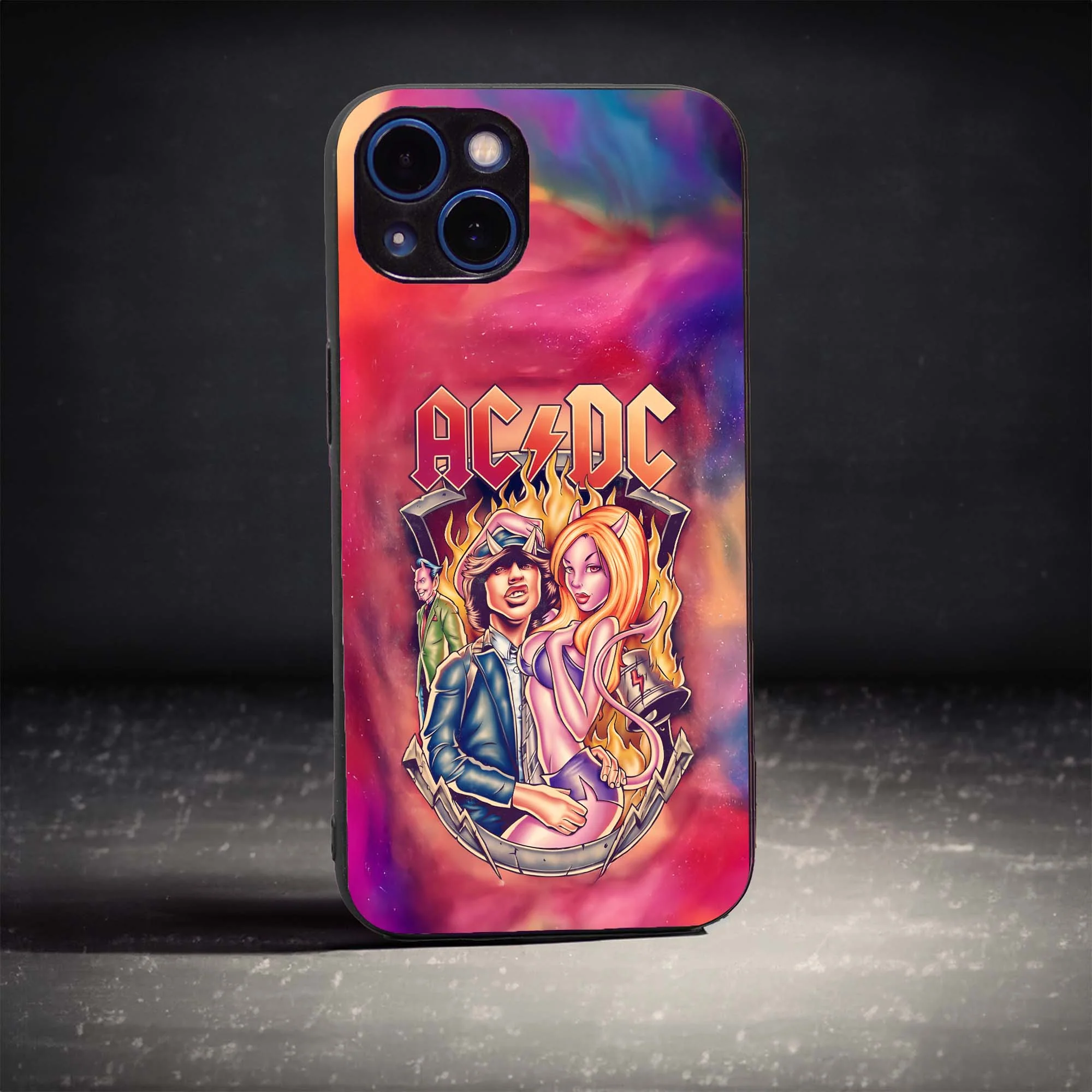 Rock for life Glass Case