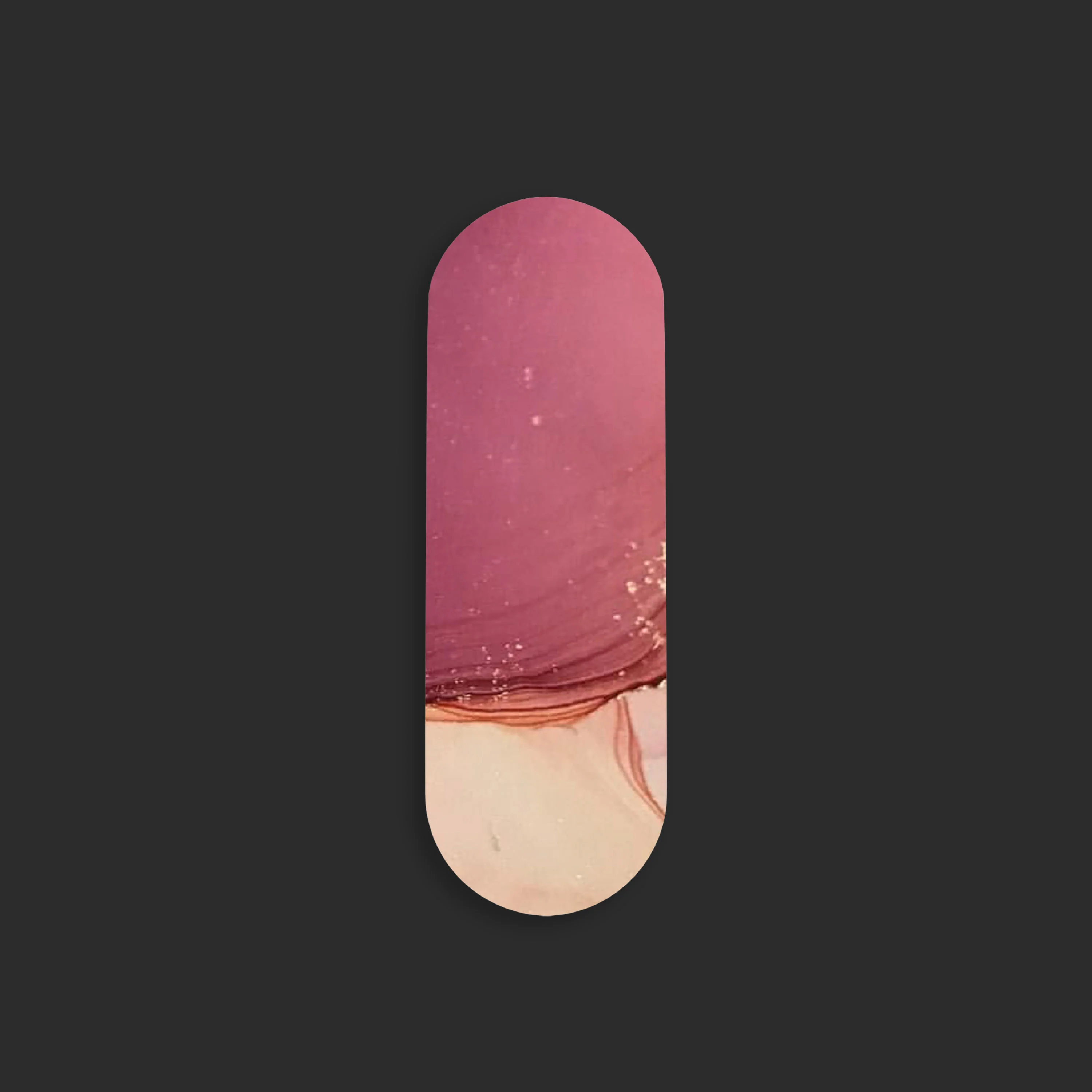 Rose Tyrien Smokey Marble Gripper