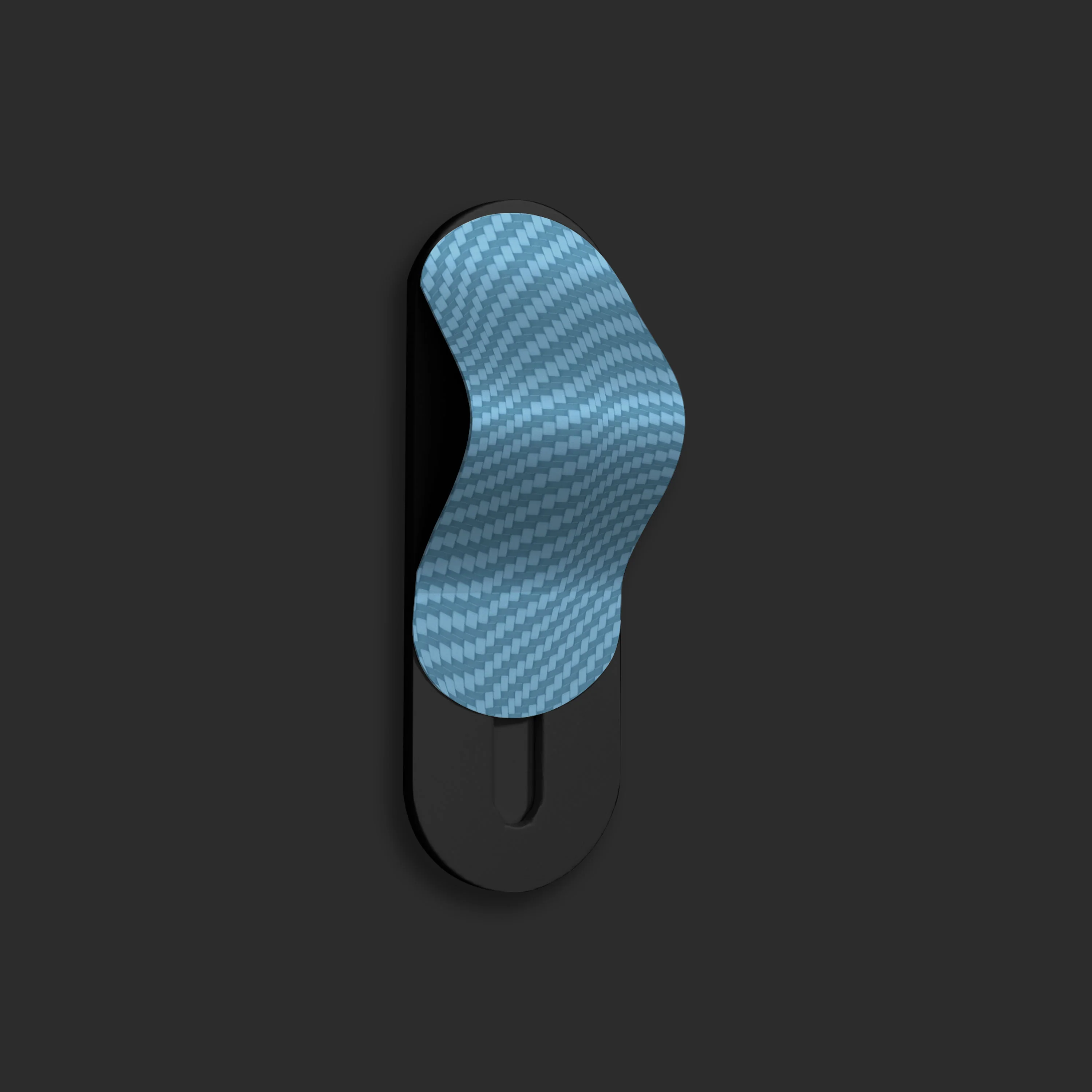 Sapphire Blue Carbon Fibre Gripper - Image 2