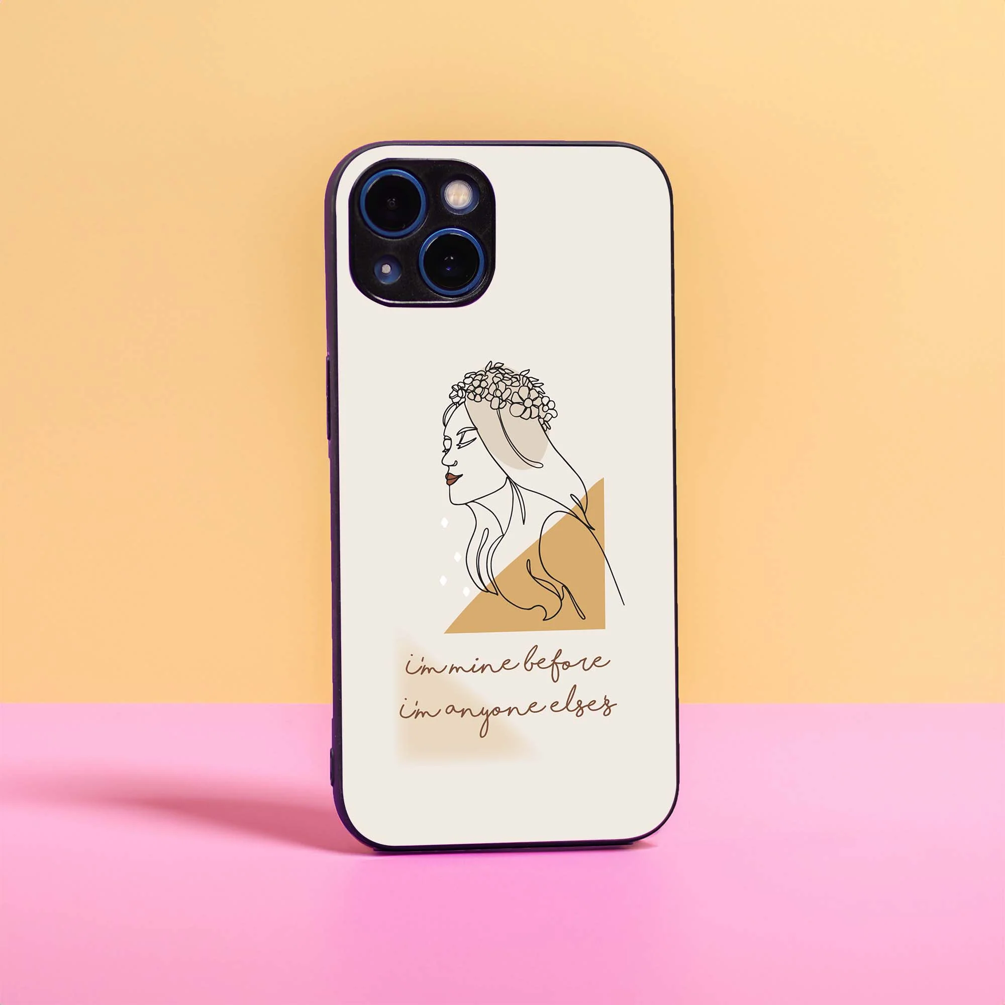 Self Affirmation Sleek Hybrid Case