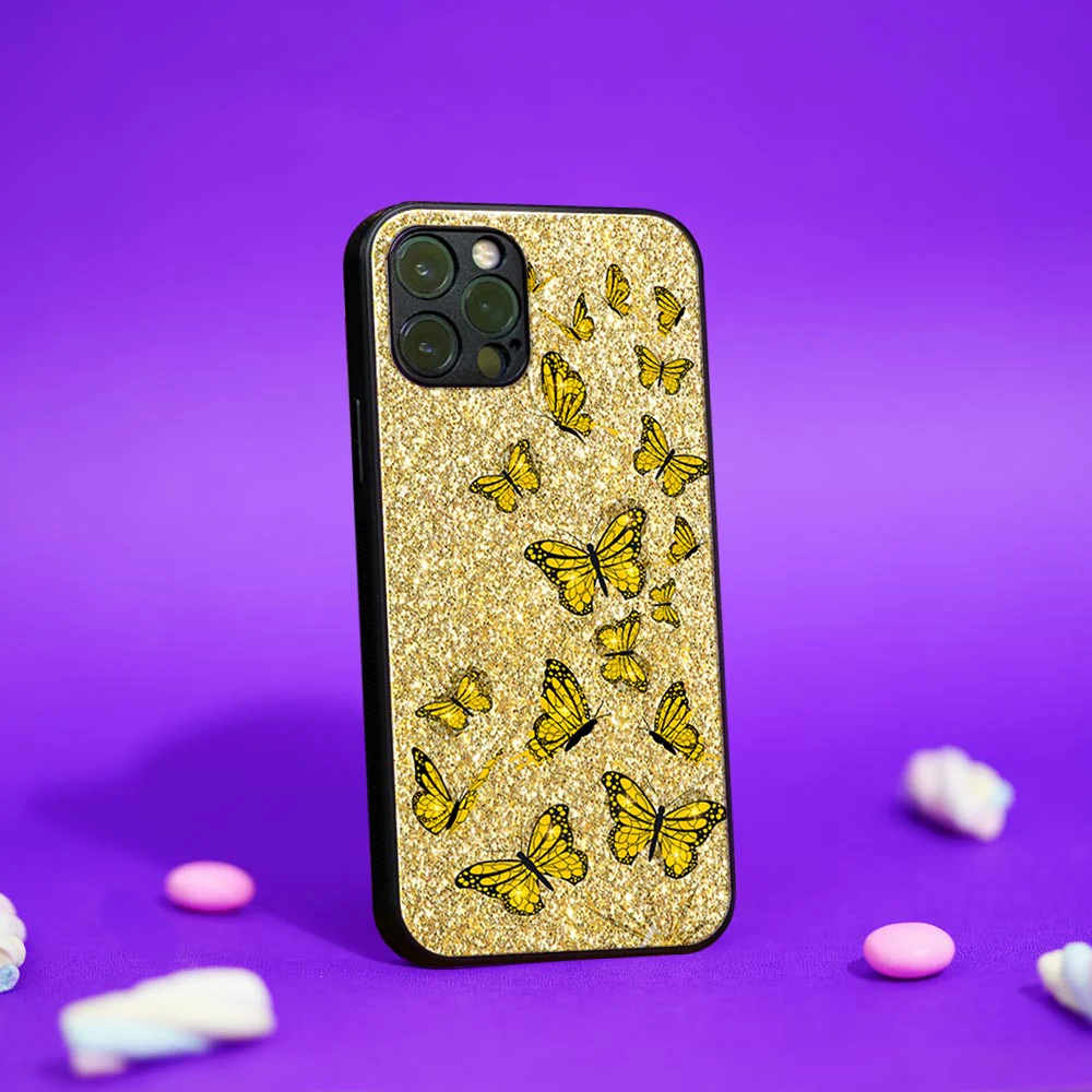 Shimmer Butterfly Glass case - Image 2