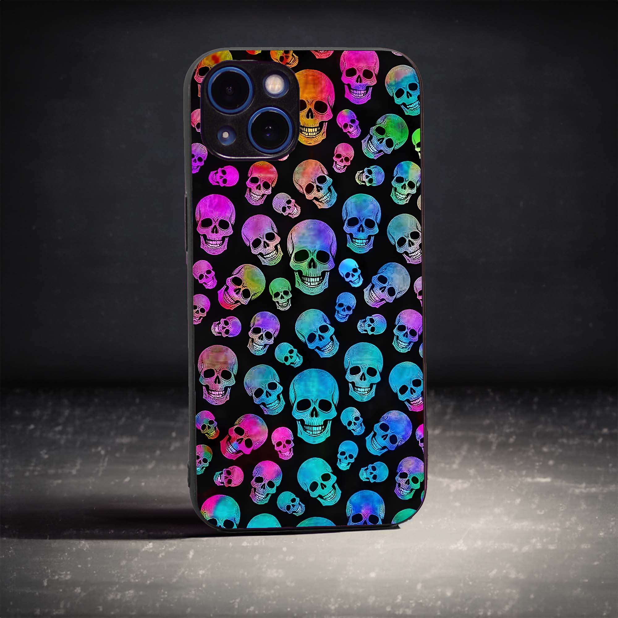 Skeleton Pattern Glass Case
