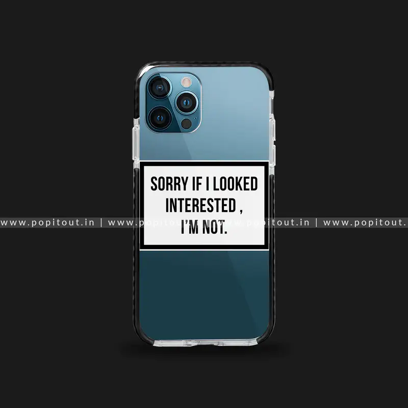 Social Caution Drop Proof Case
