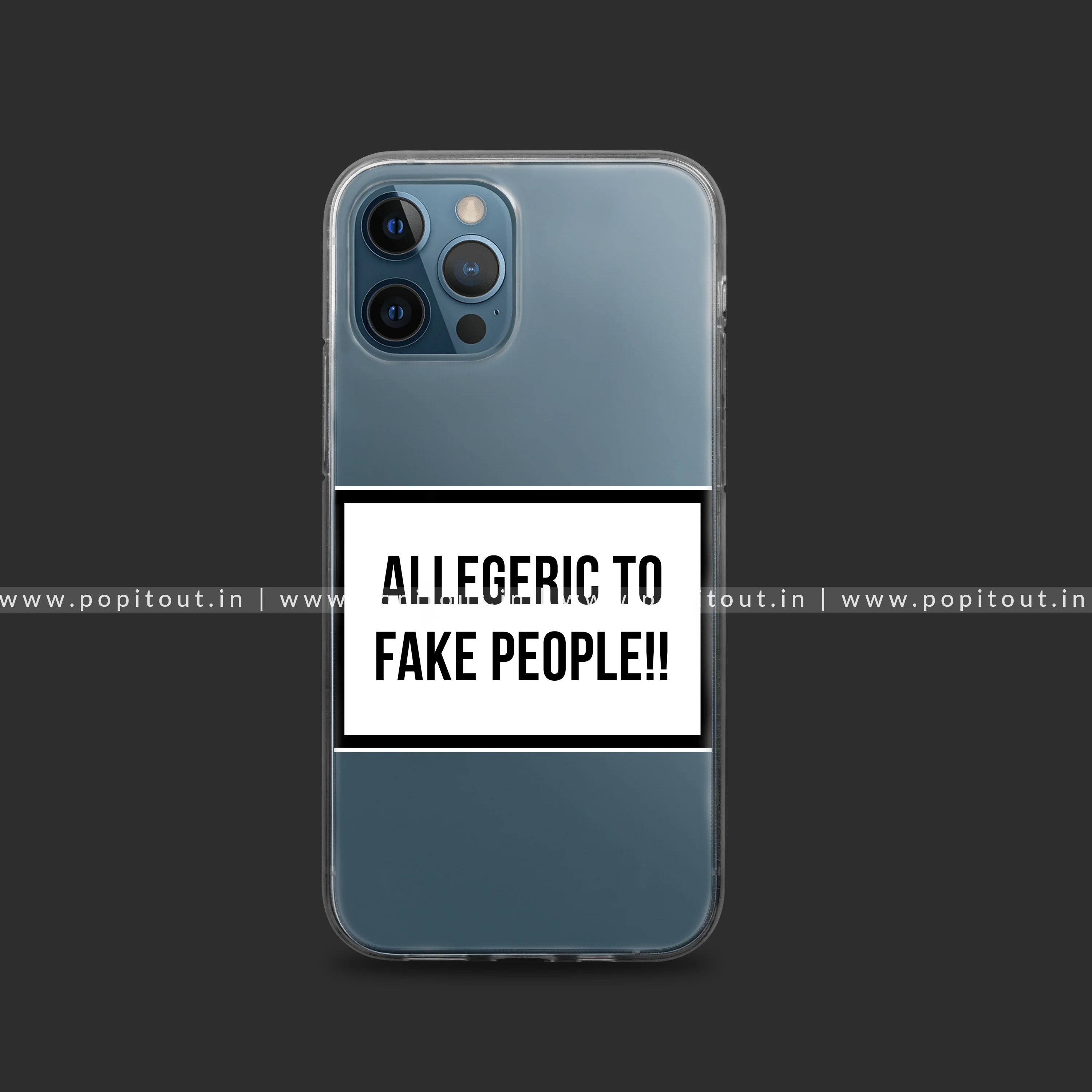 Social Notion Silicon Clear Case - Image 2