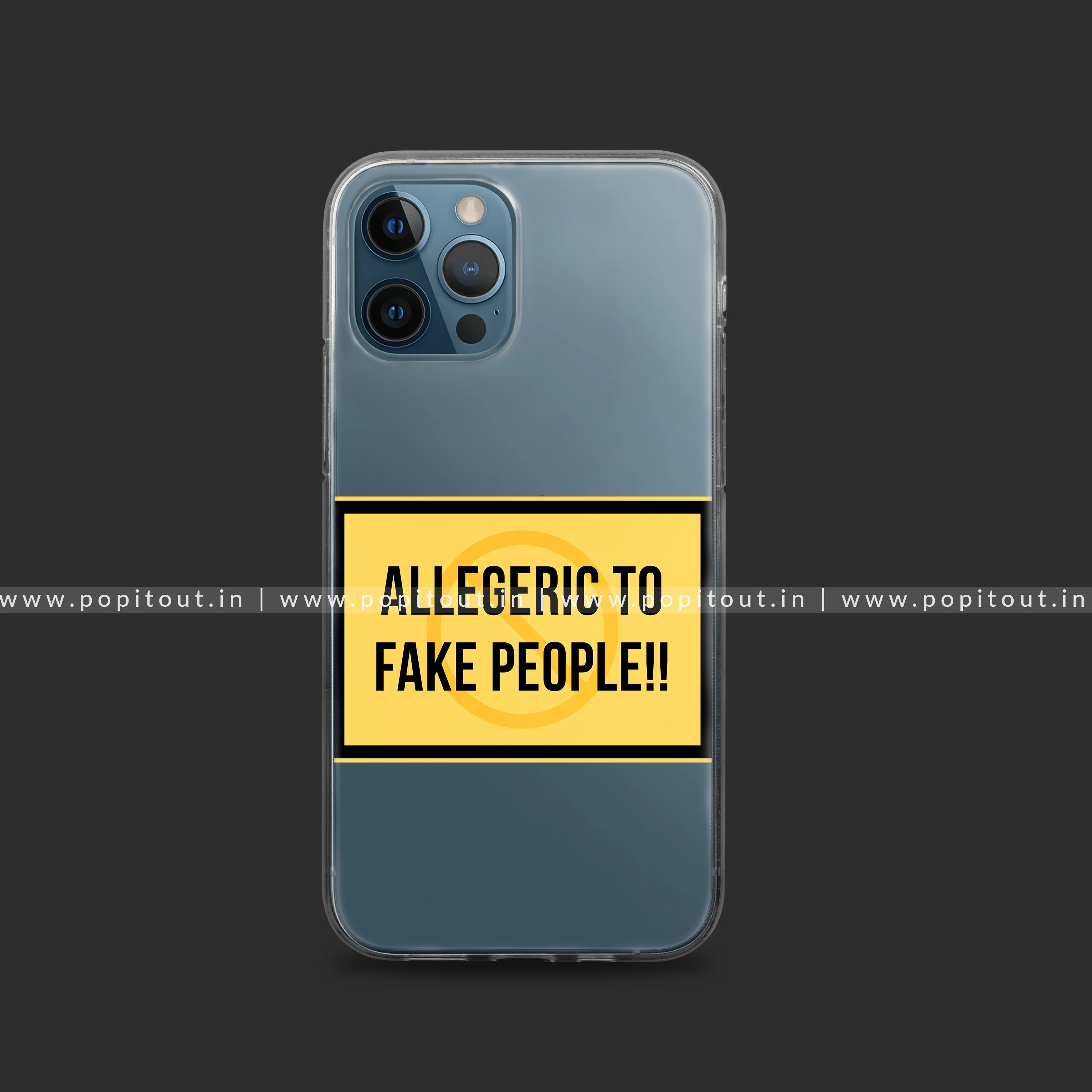 Social Notion Silicon Clear Case - Image 3