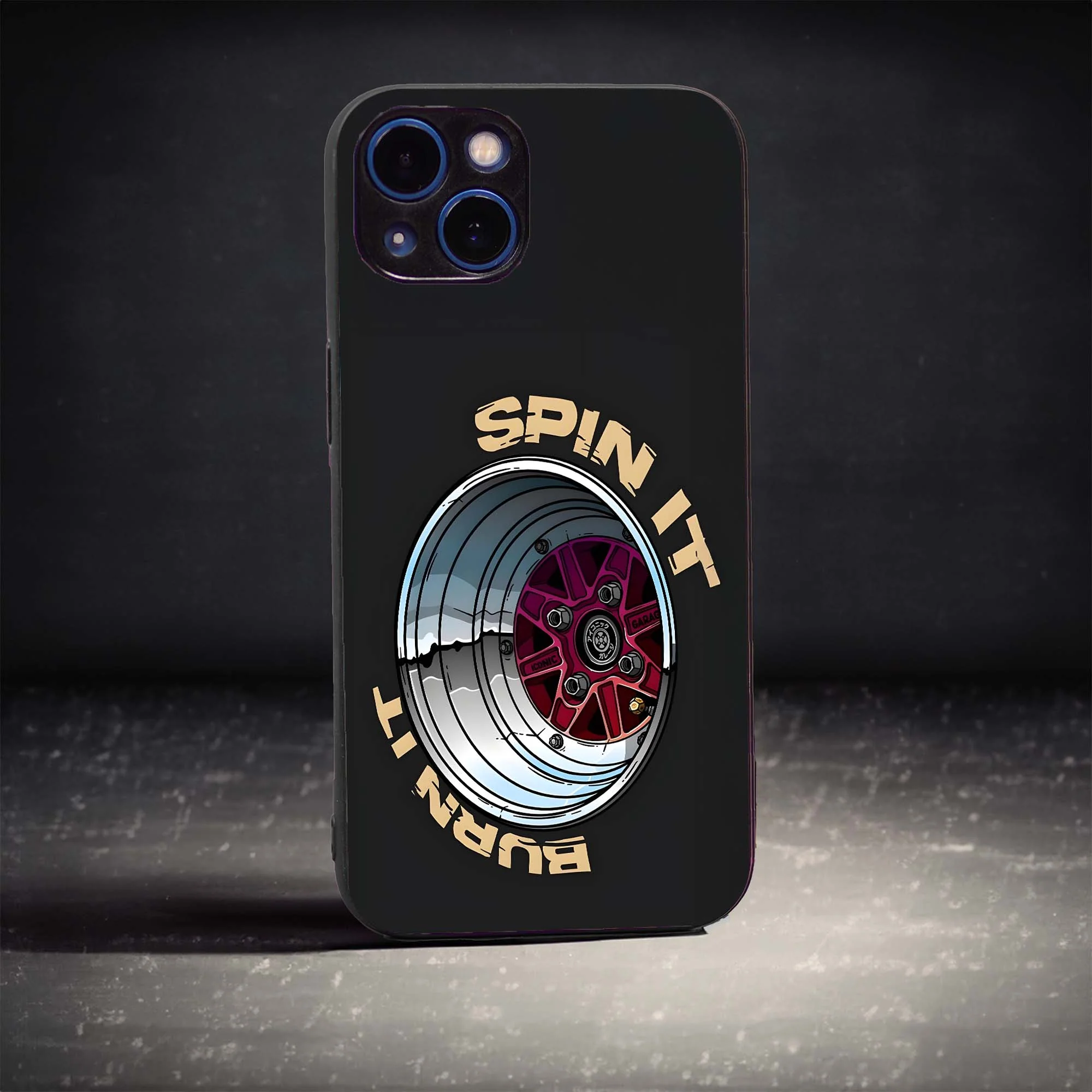 Spin It, Burn It Glass Case