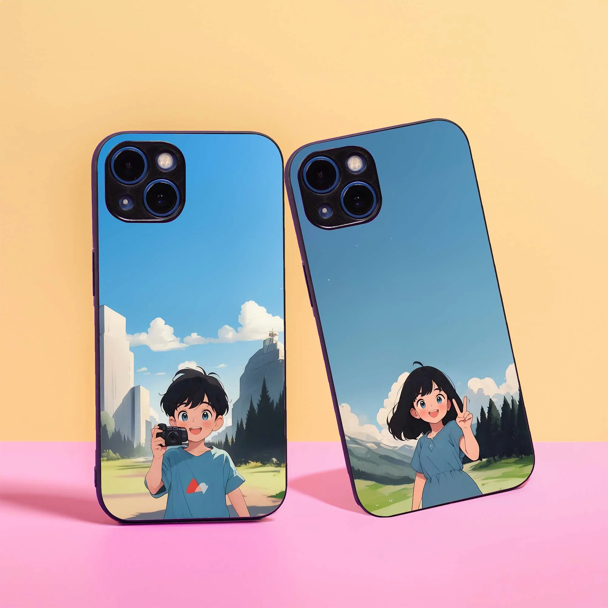 Stunned By You Couple Glass Case