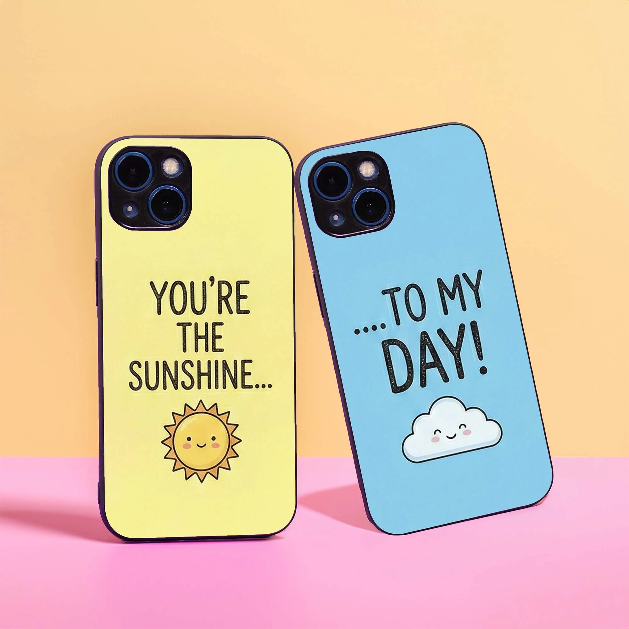 Sunshine Couple Glass Case