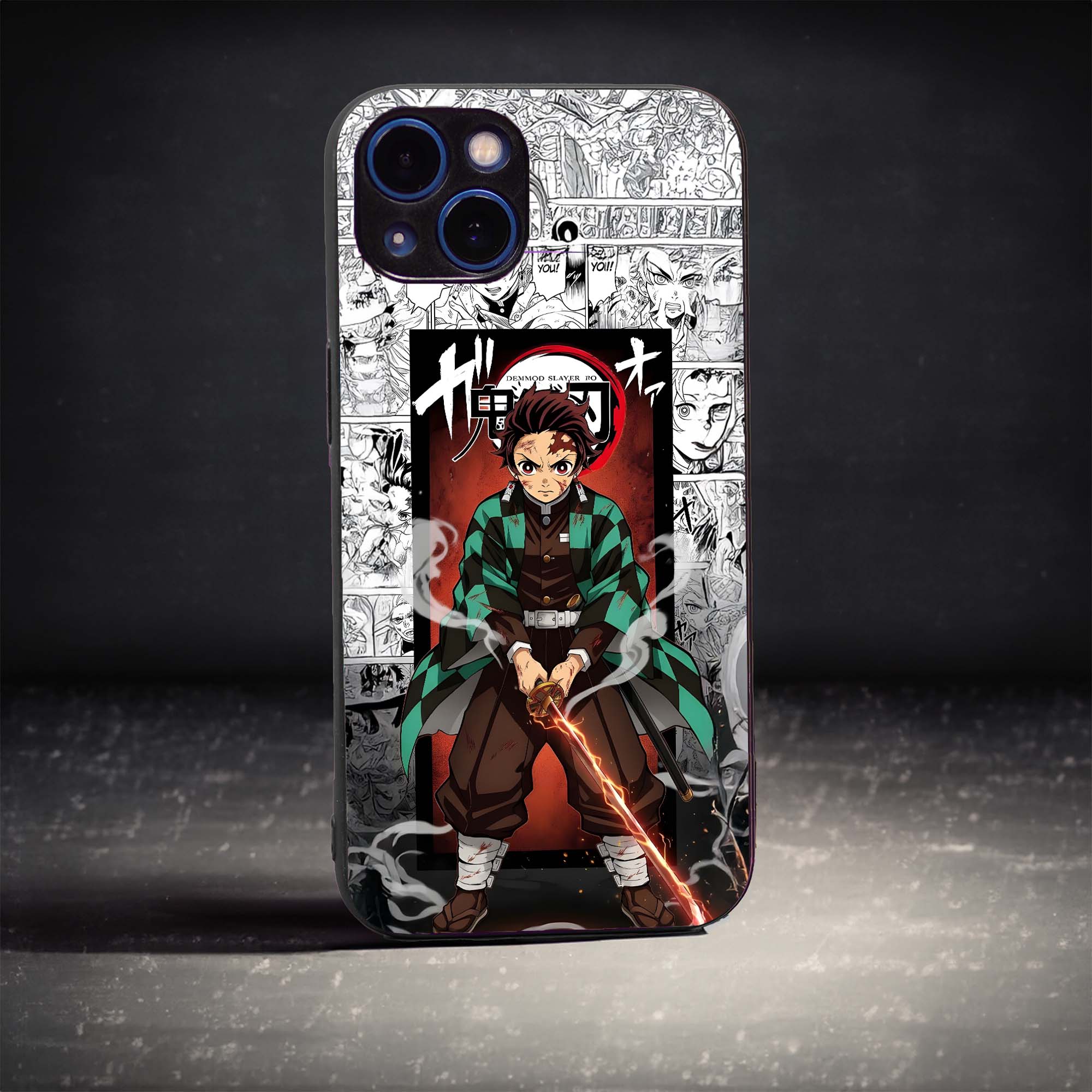 Tanjiro Kamado Poster Glass Case