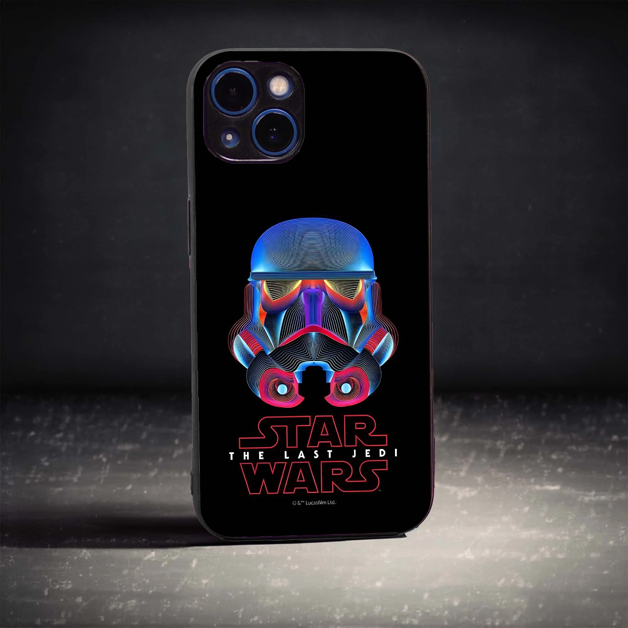 The Last Jedi Glass Case