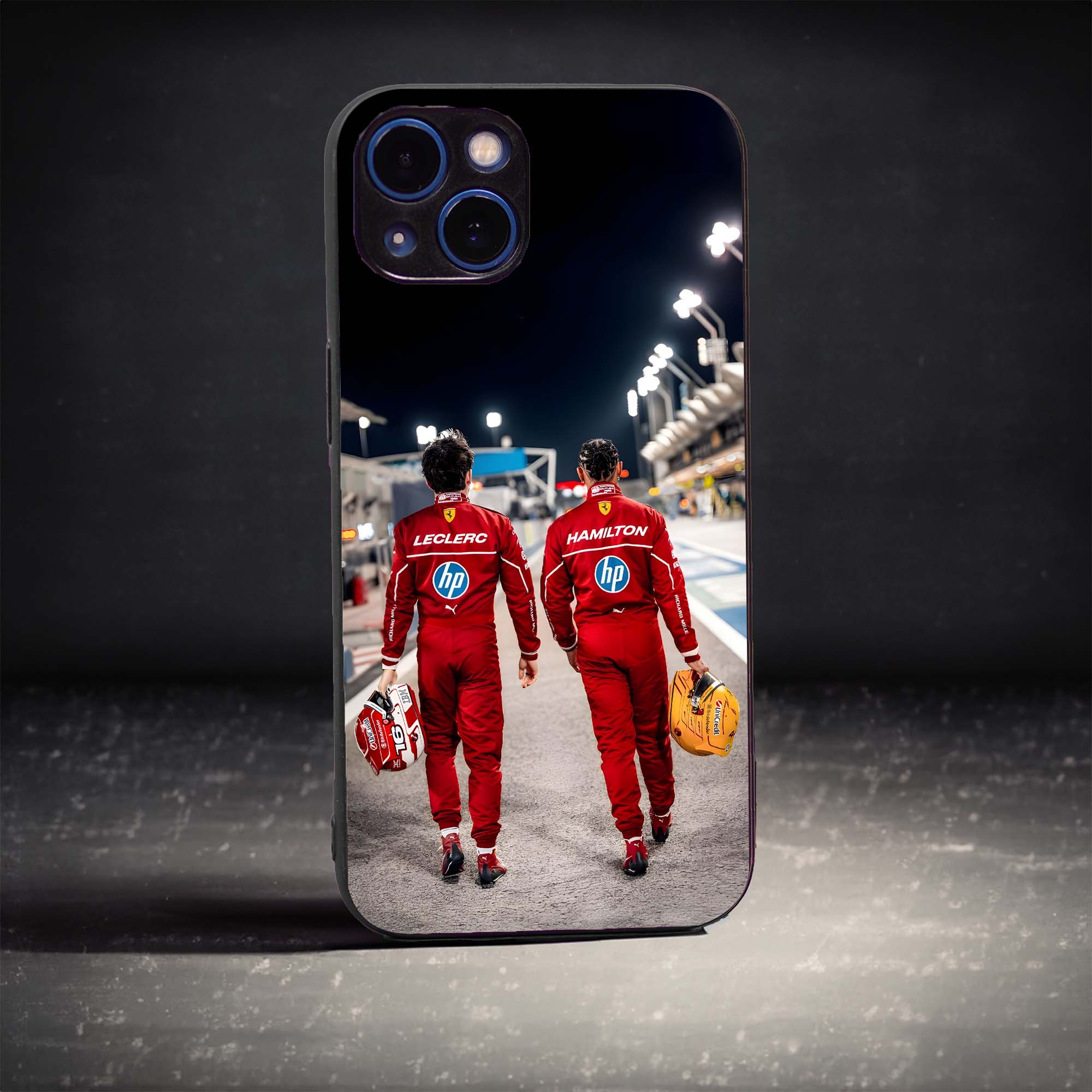 The Team Glass Case