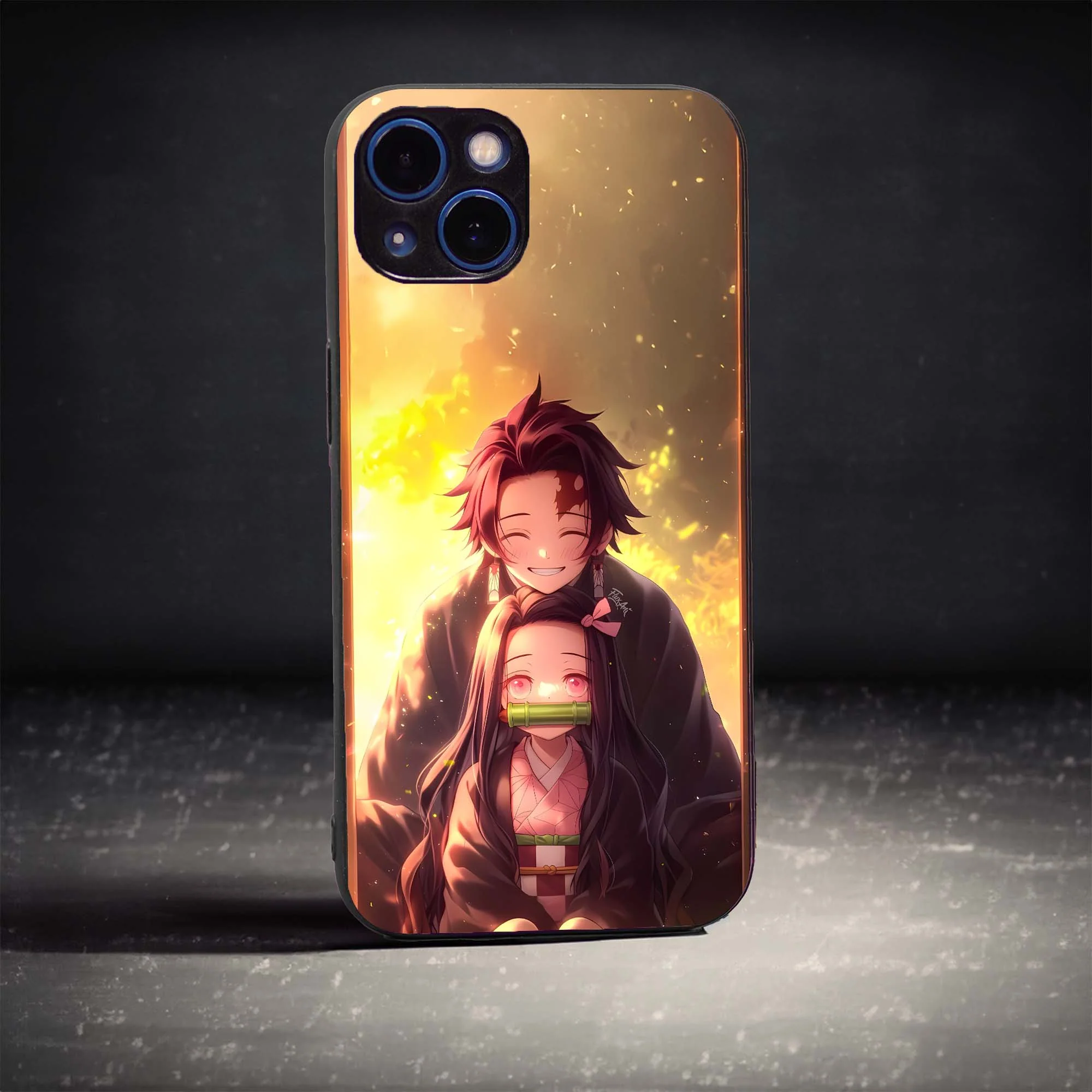 They Look Cute Glass Case