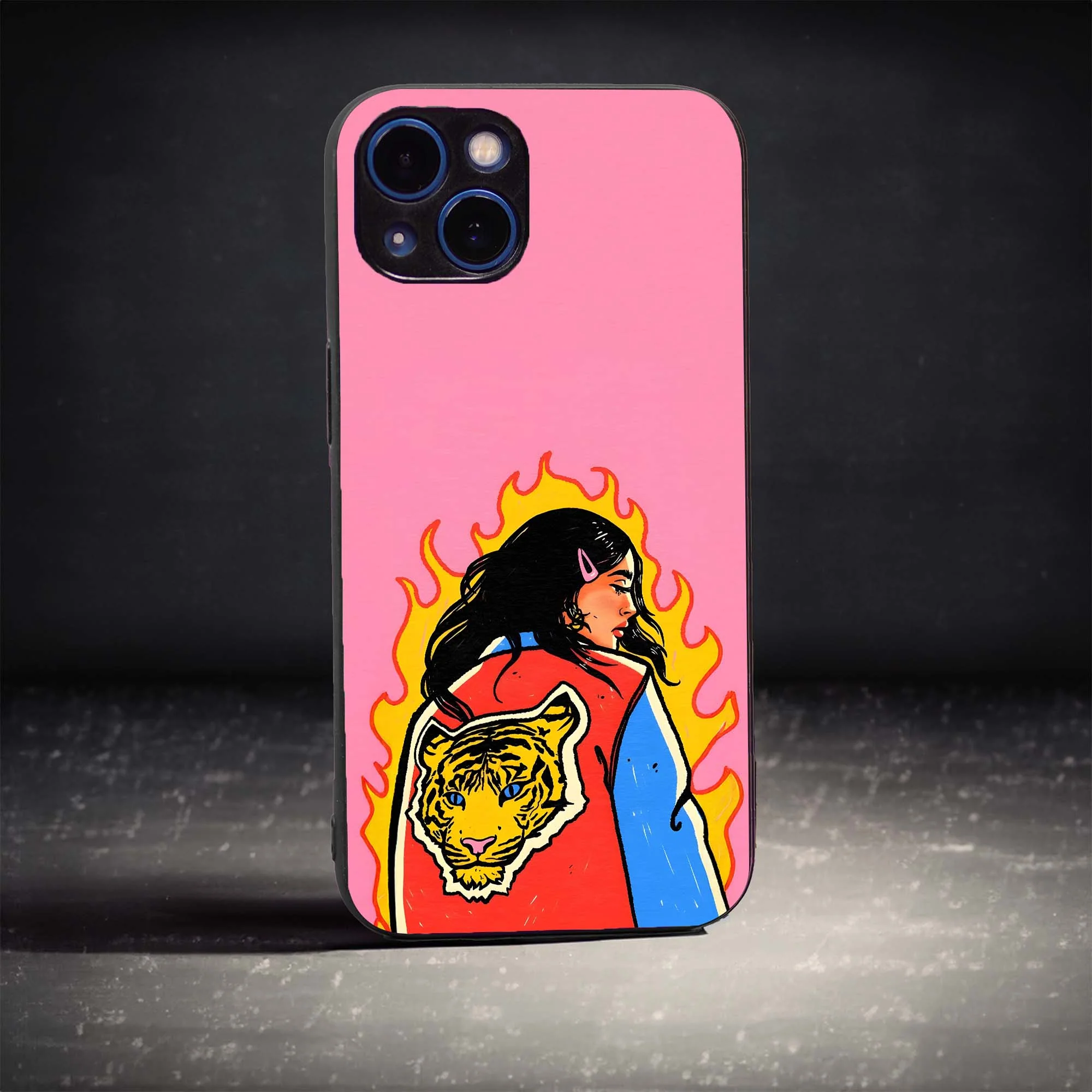 Ti-Girl Glass Case