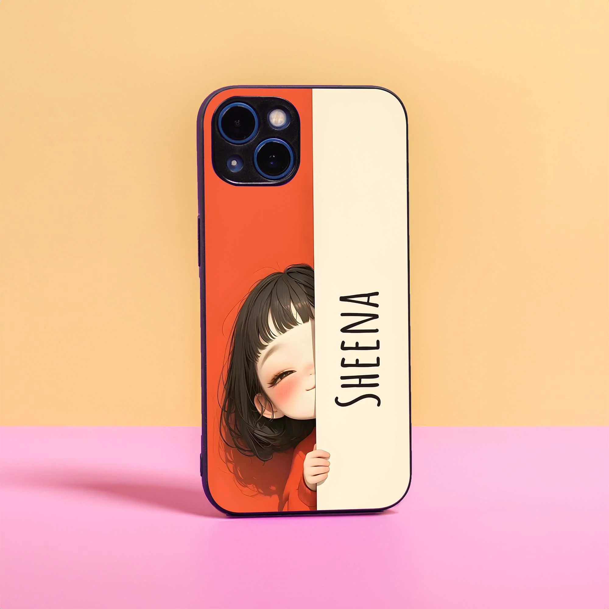 Too Cute to Handle Name Glass Case