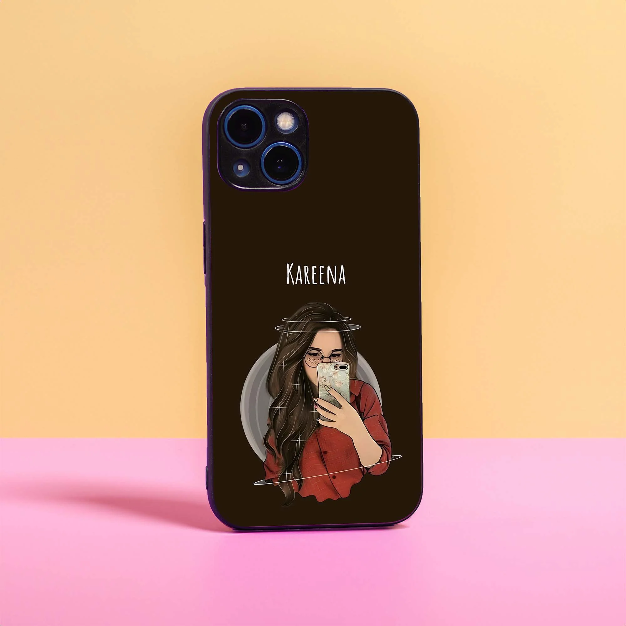 Too Stylish Name Glass Case