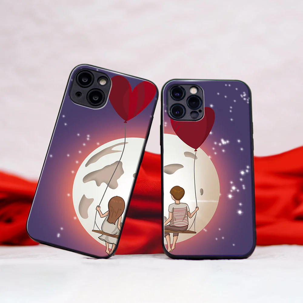 Twilight Couple Glass Case