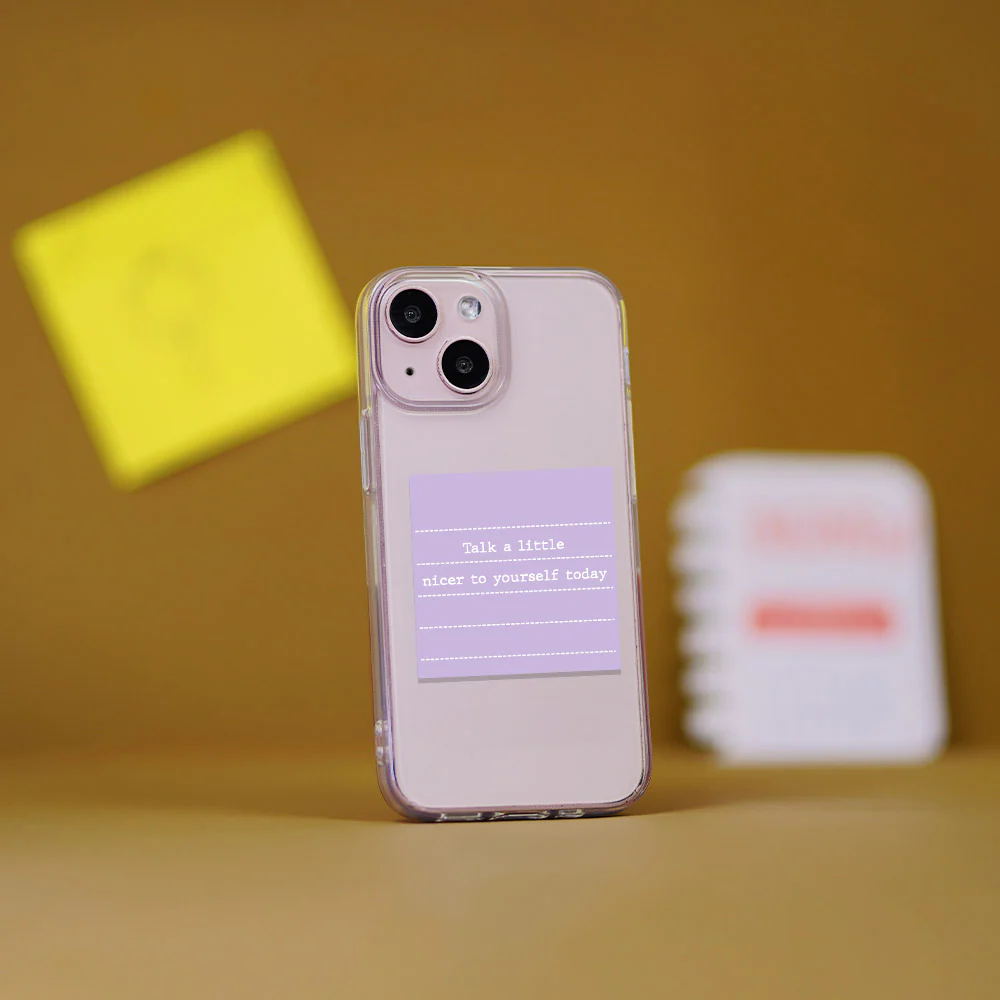 Typewriter Note Silicon Case