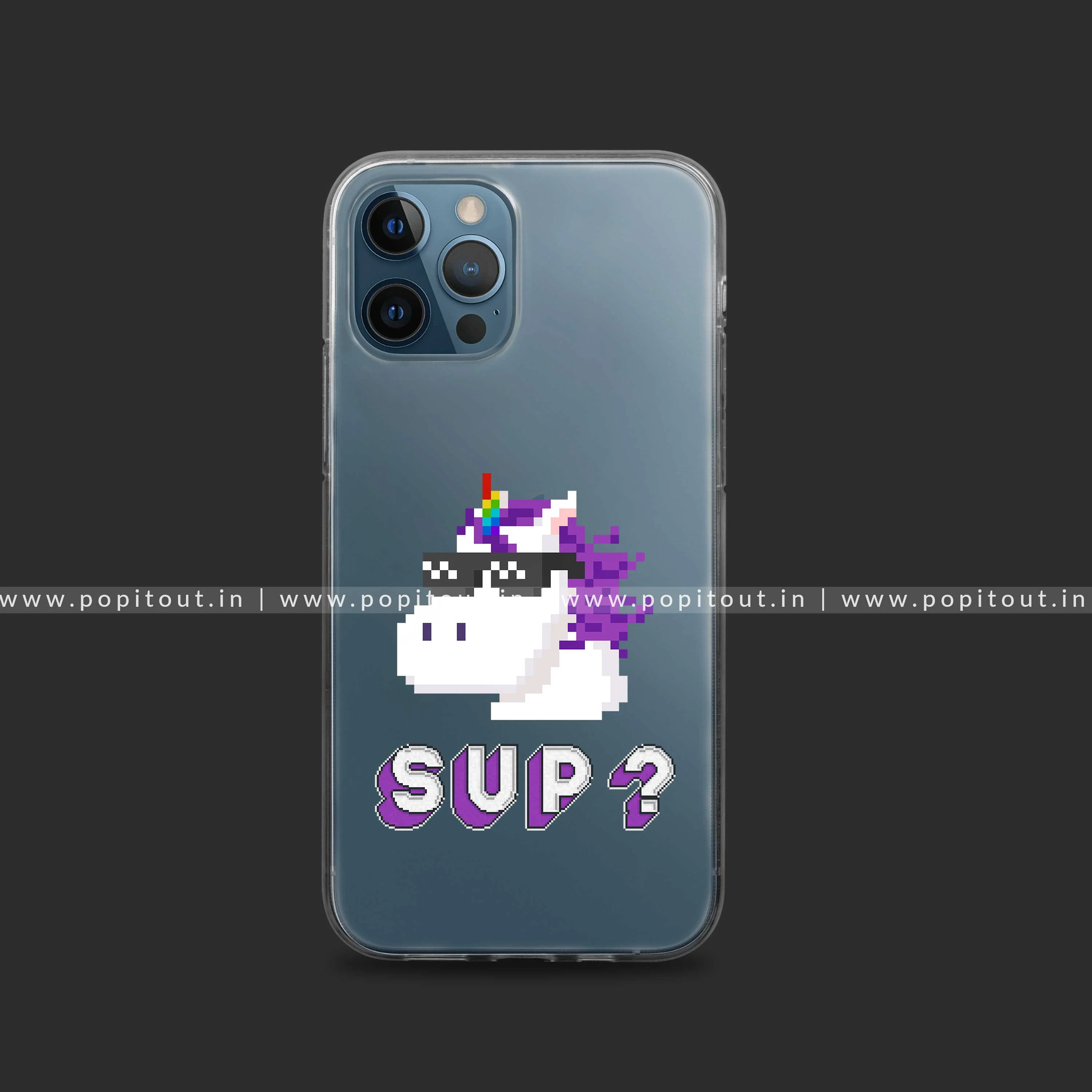 Unicorn Thug Life Silicon Case