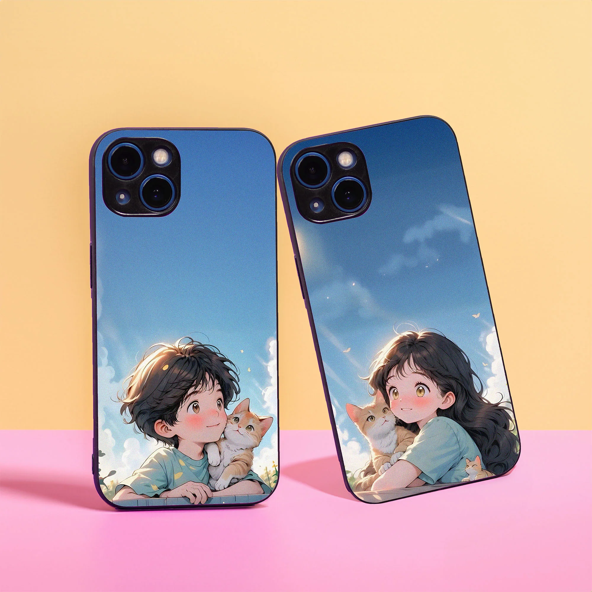 Us and Cats Couple Case