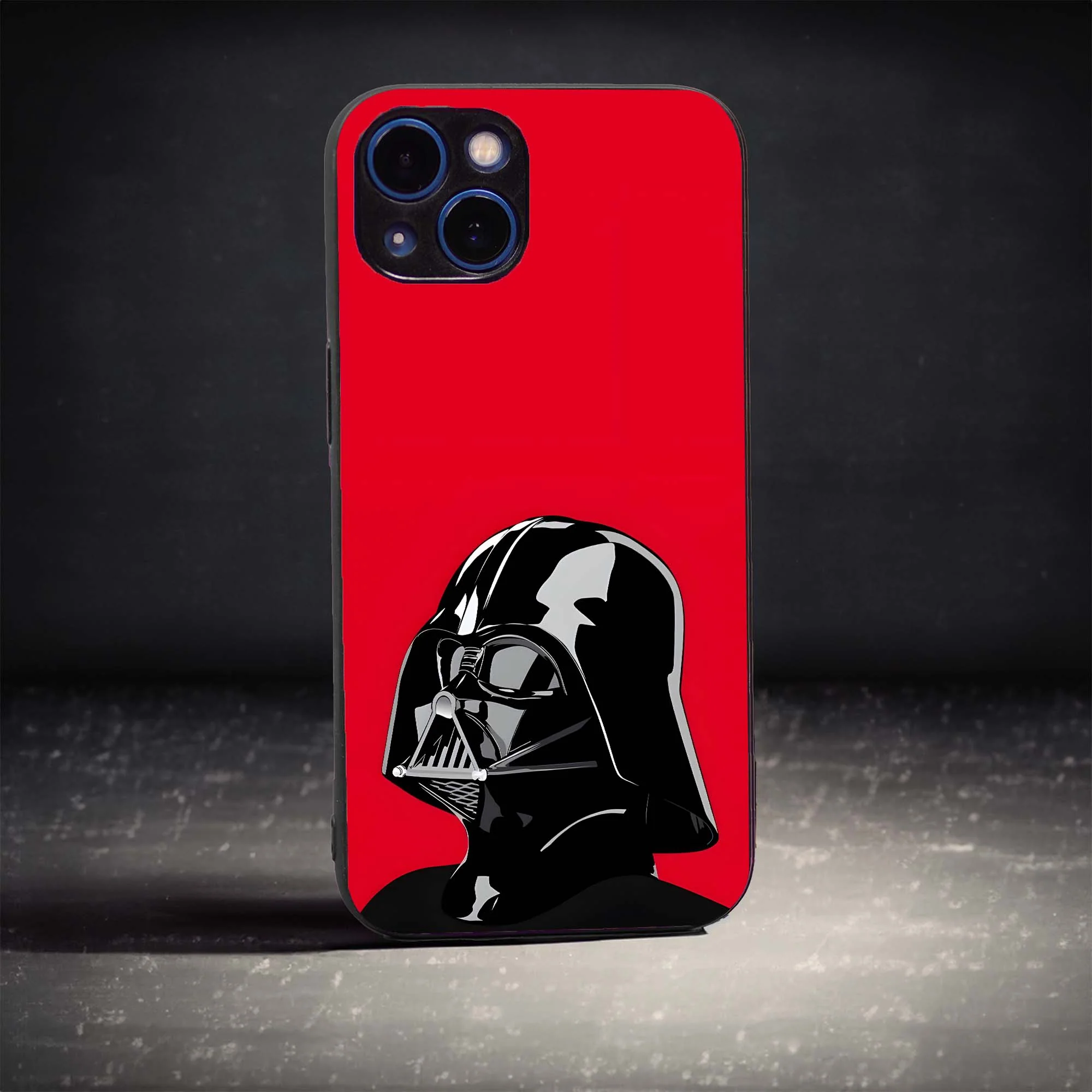 Vader in Red Glass Case