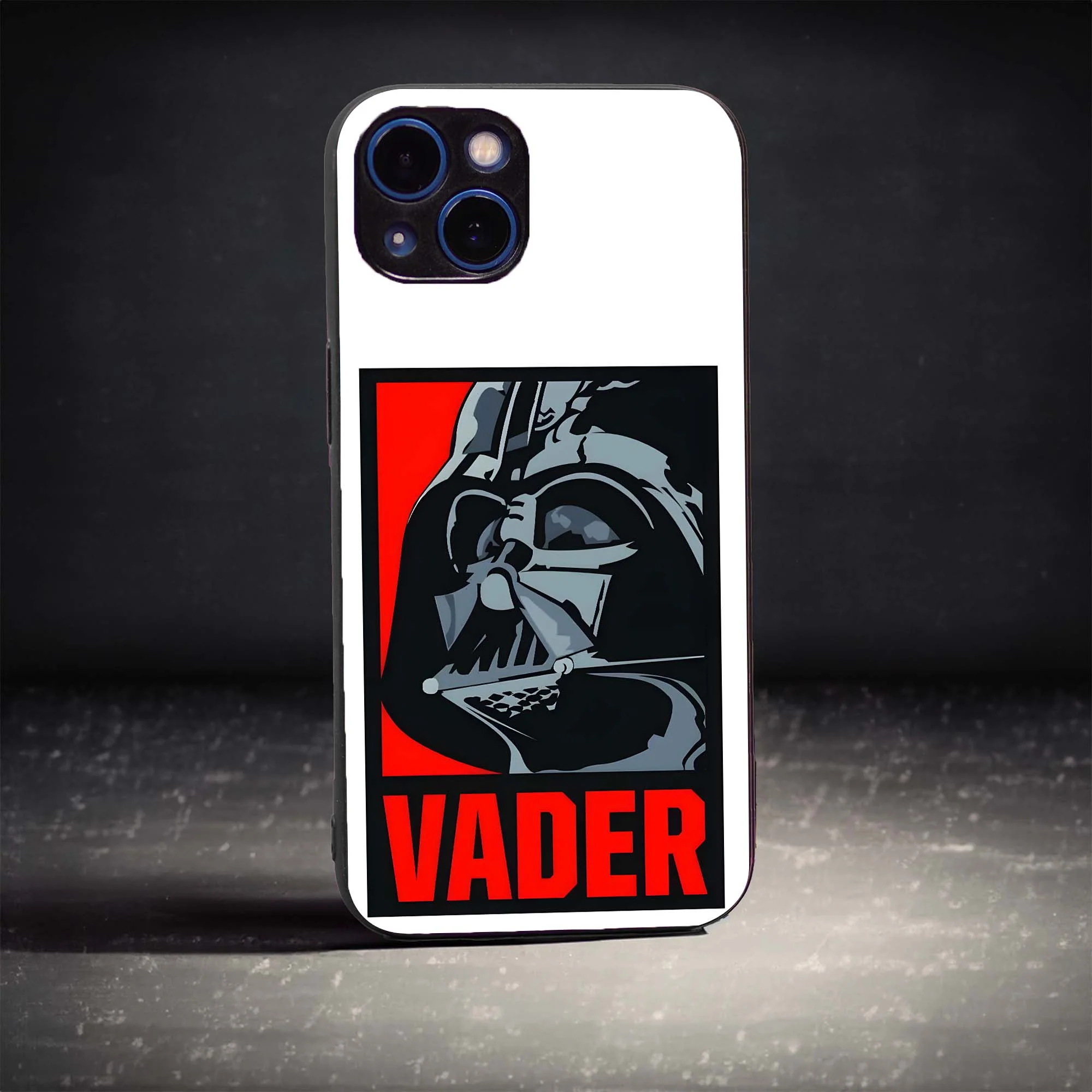 Vader's back Glass Case