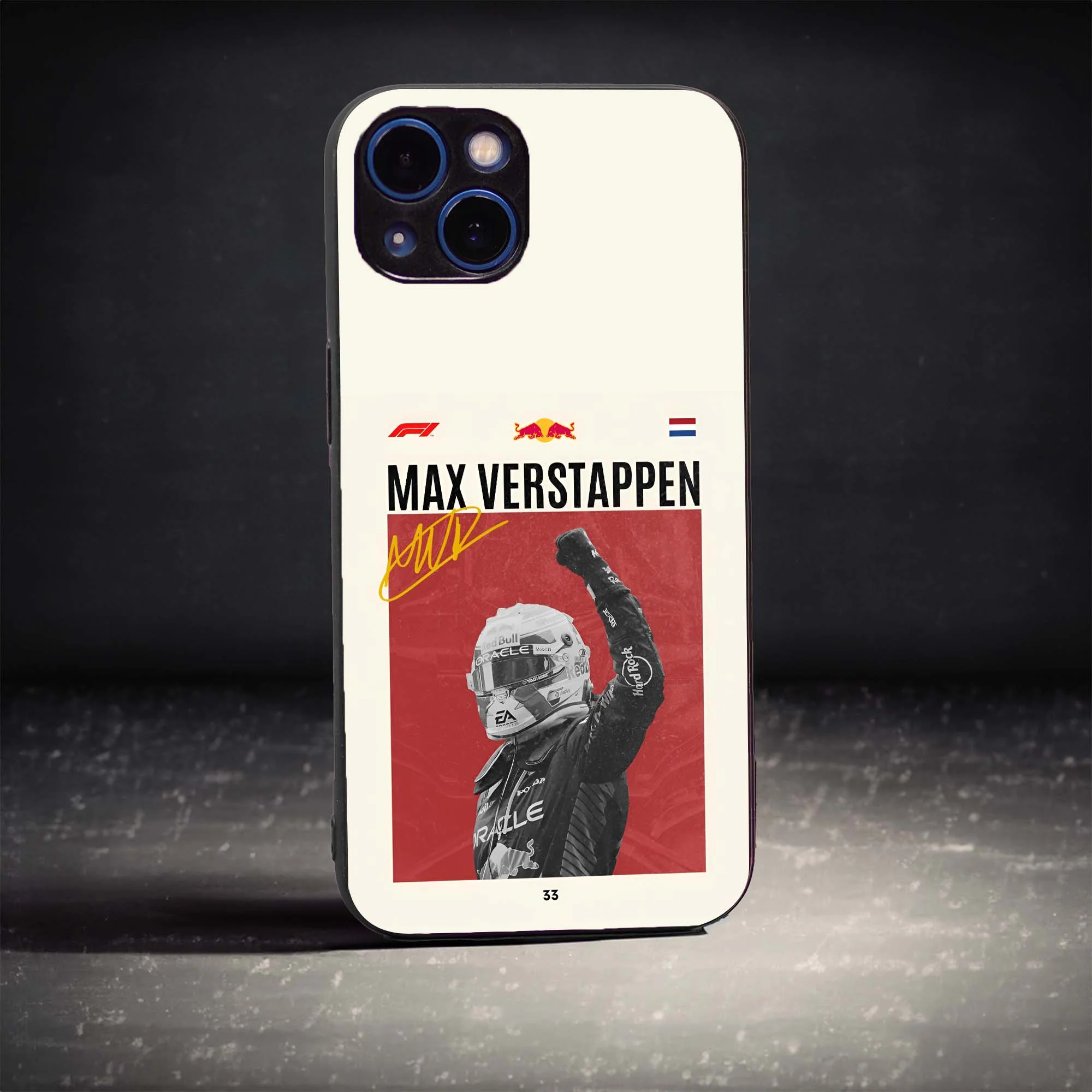 Verstappen Glass Case