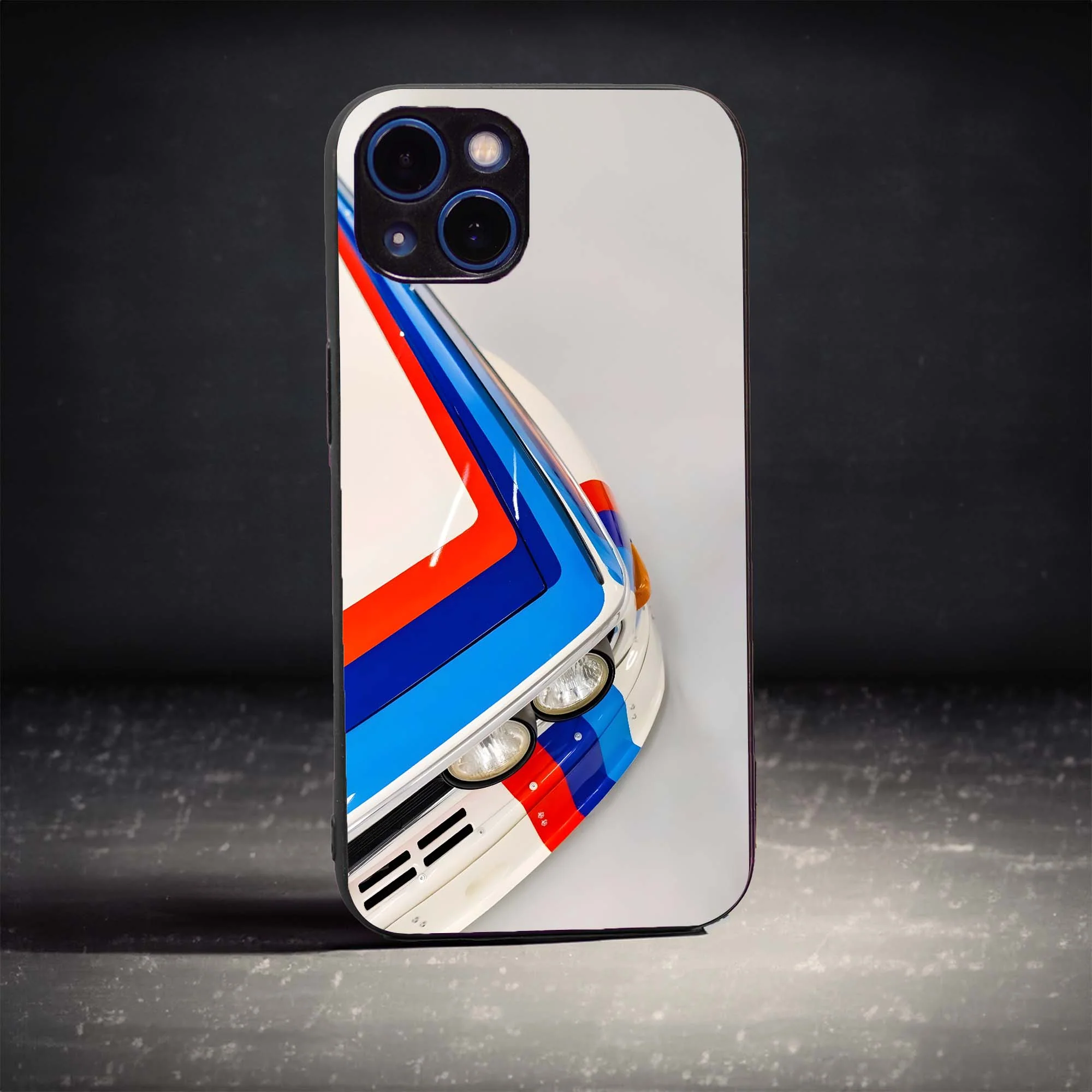 Vibrant Beemer Glass Case