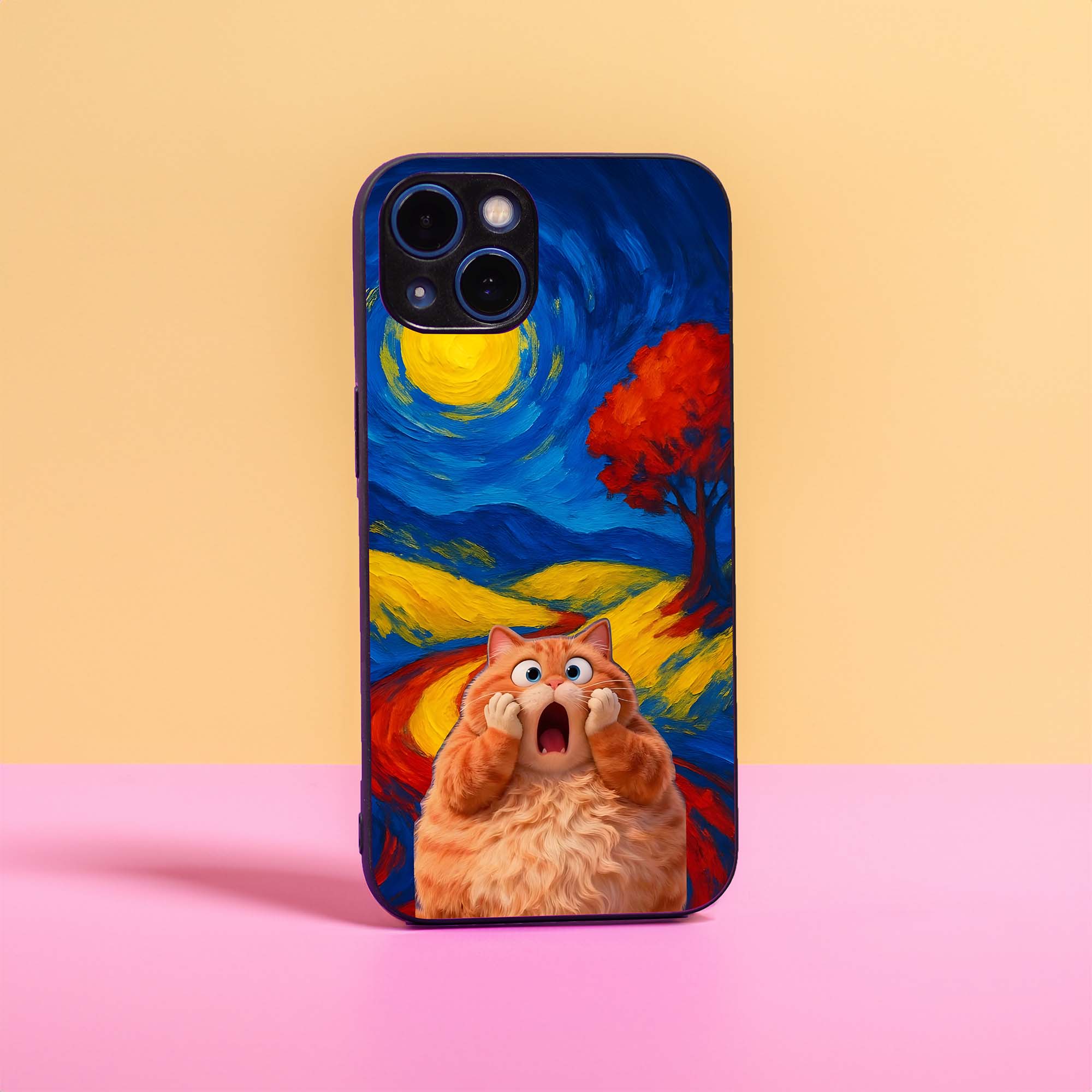 Vibrant Shock Glass Case