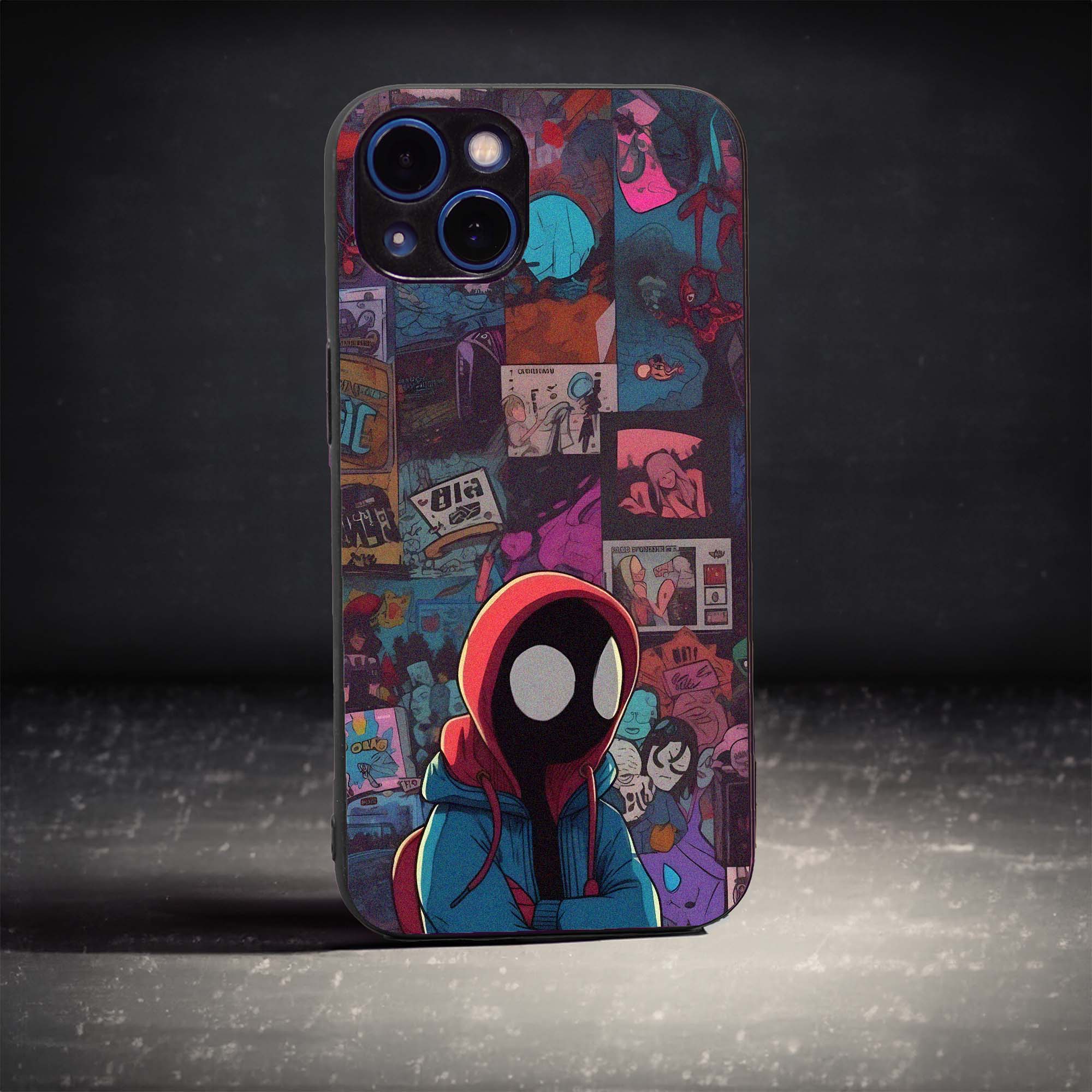 Vibrant Spidey Comic Sleek Hybrid Case