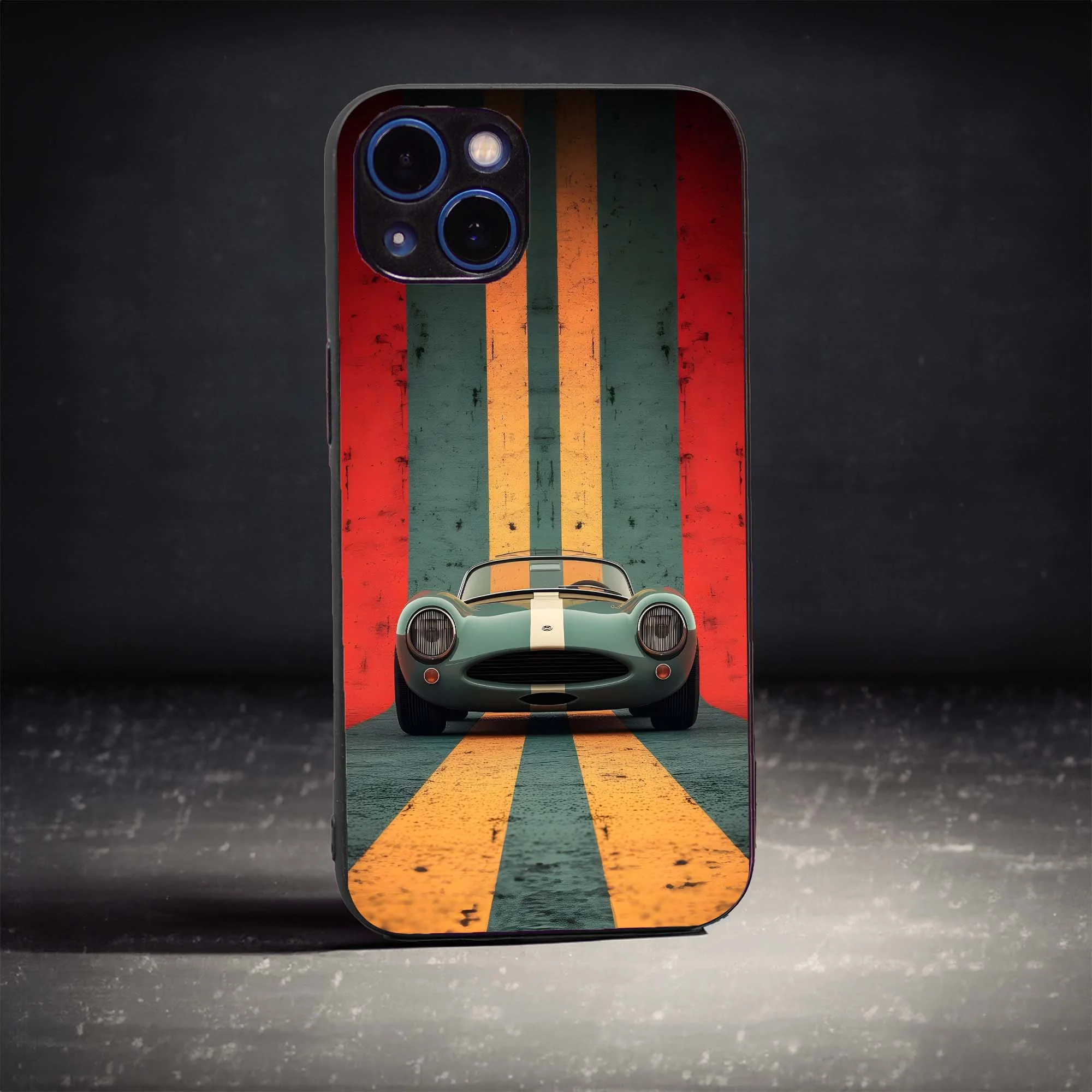 Vintage Porshe Glass Case