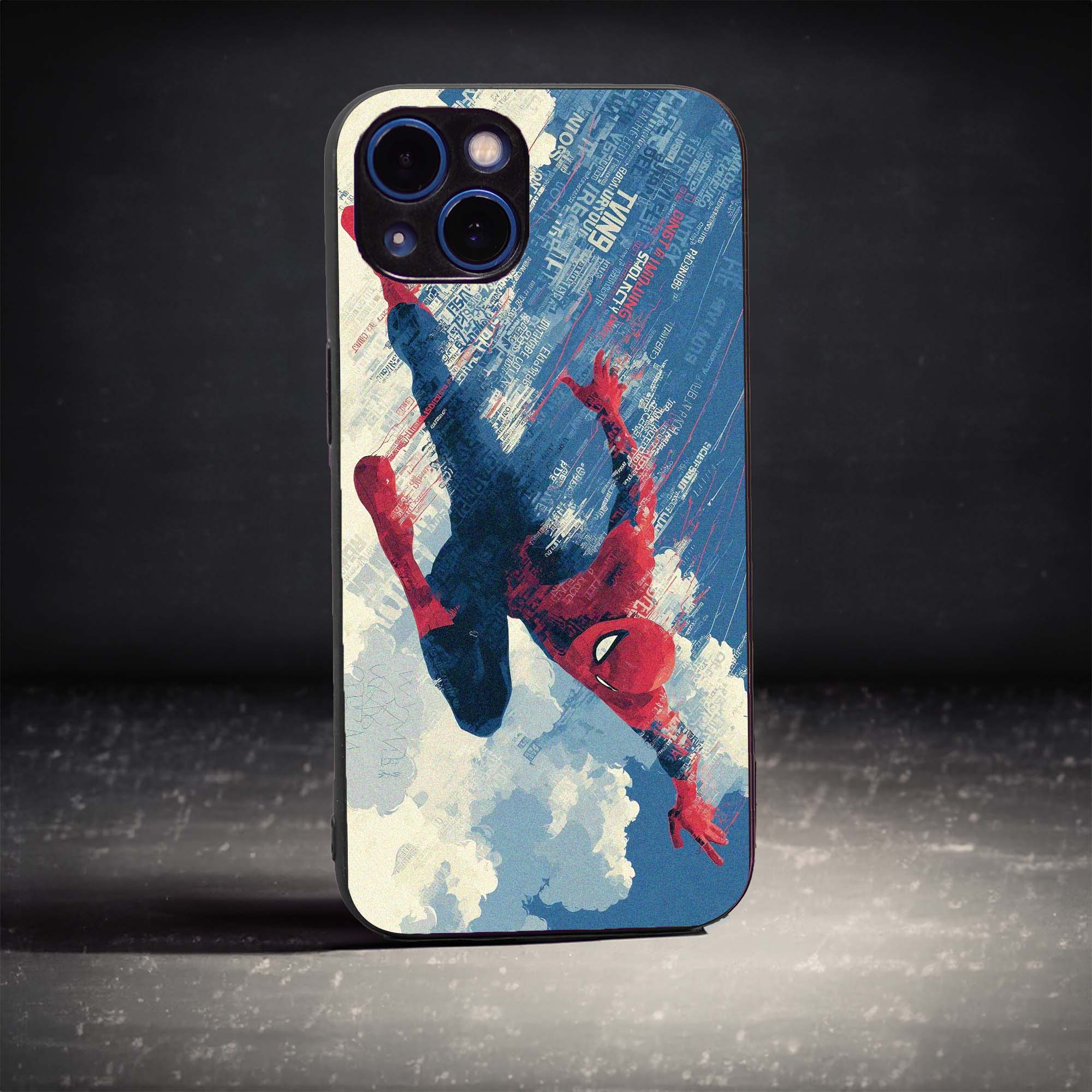 water colour spidey Sleek Hybrid Case