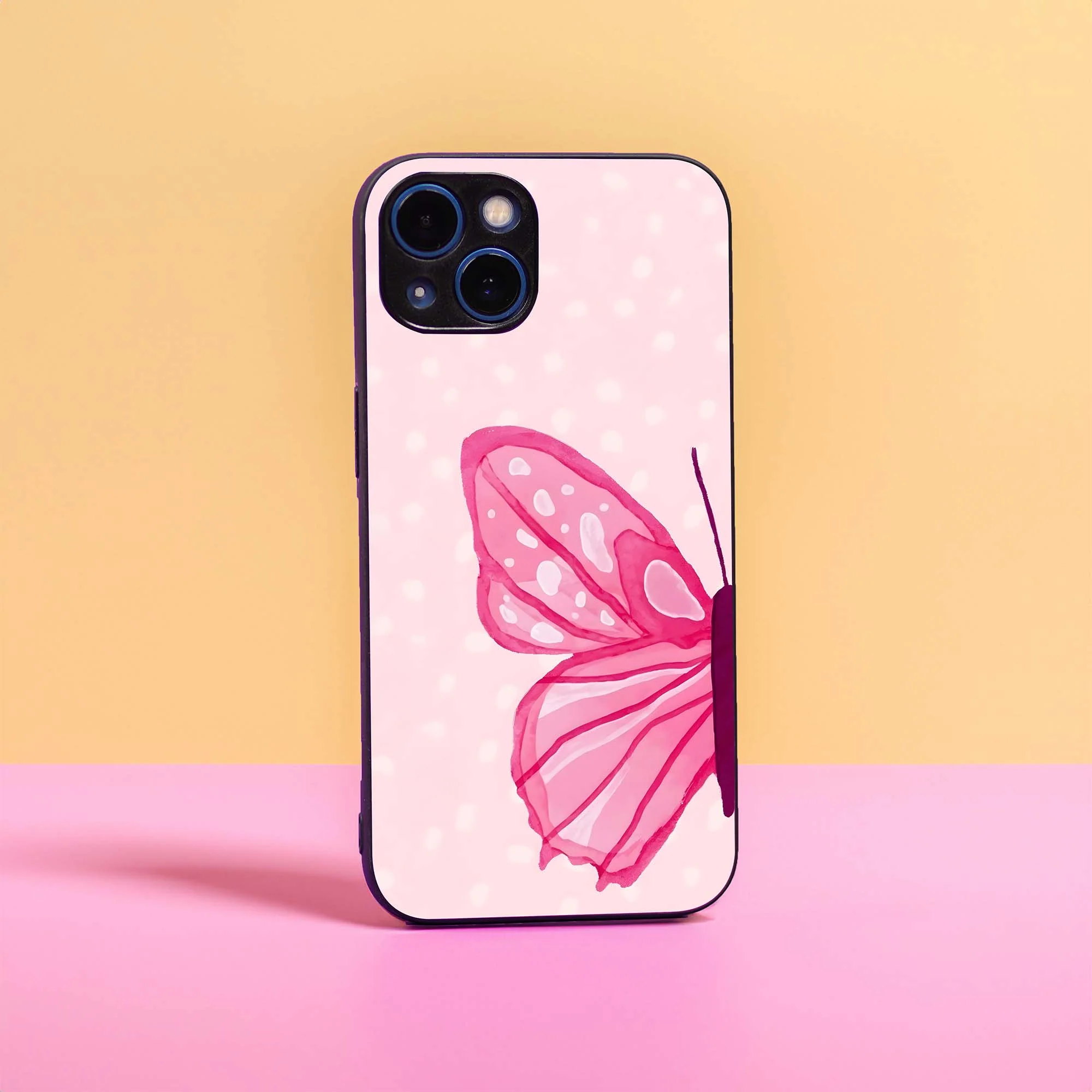 Watercolour butterfly Sleek Hybrid Case